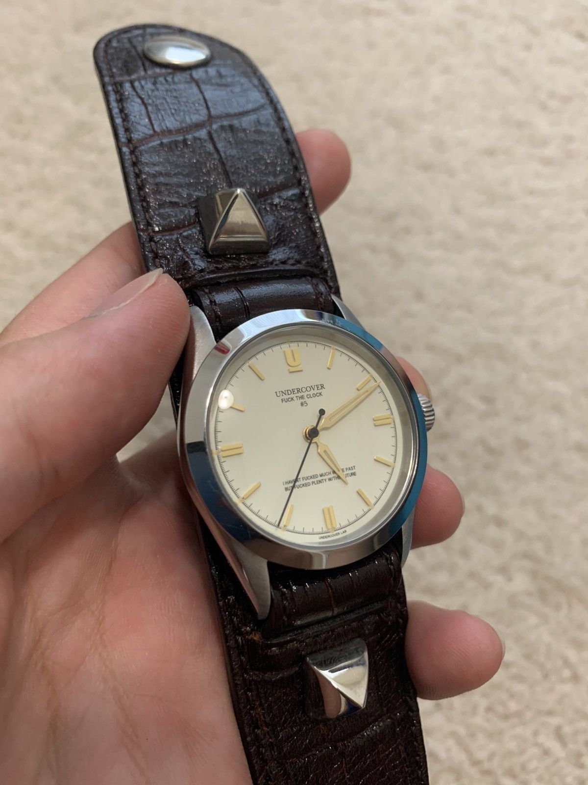 Undercover Undercover Fuck The Clock Watch | Grailed