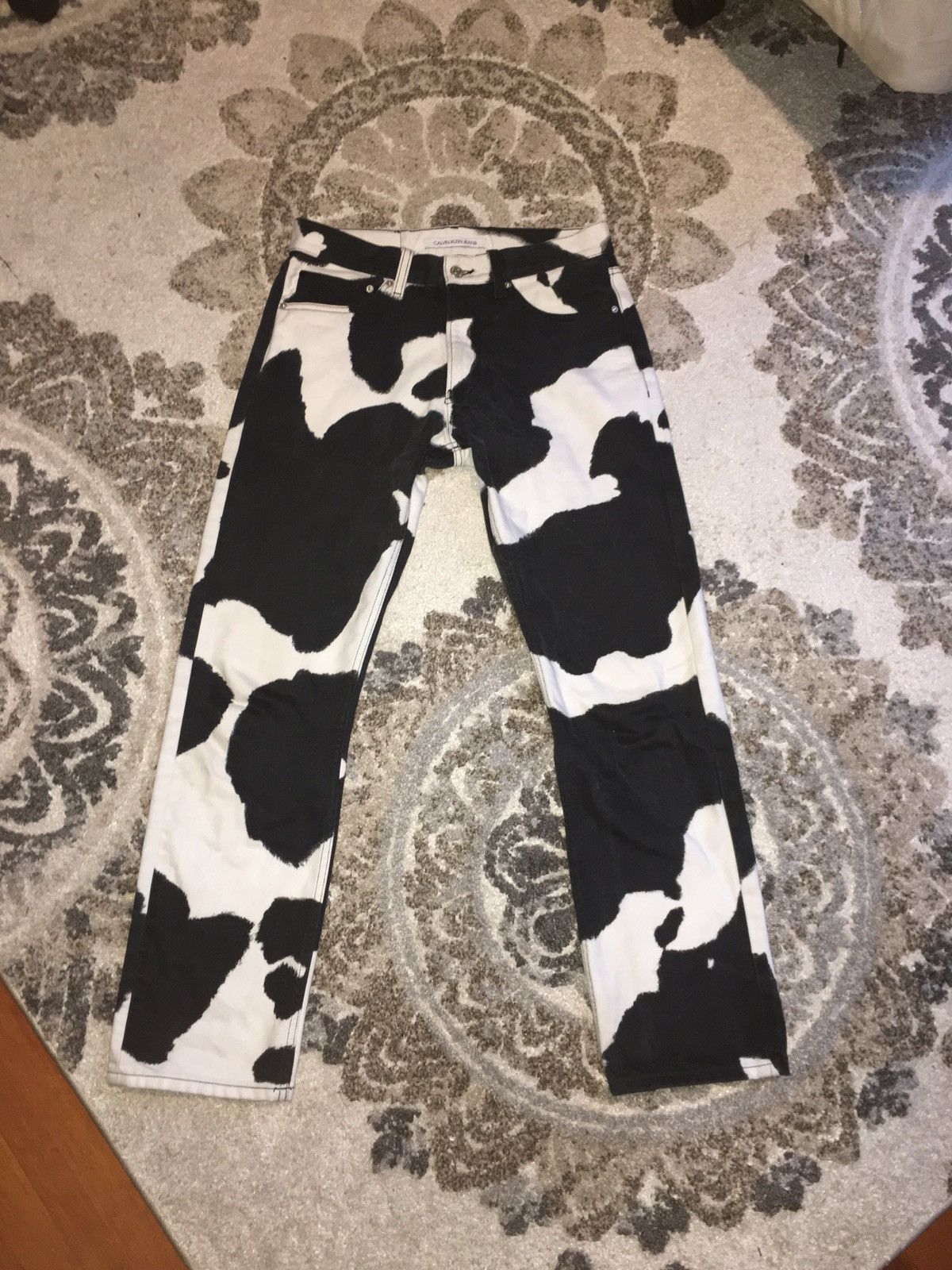 calvin klein cow jeans