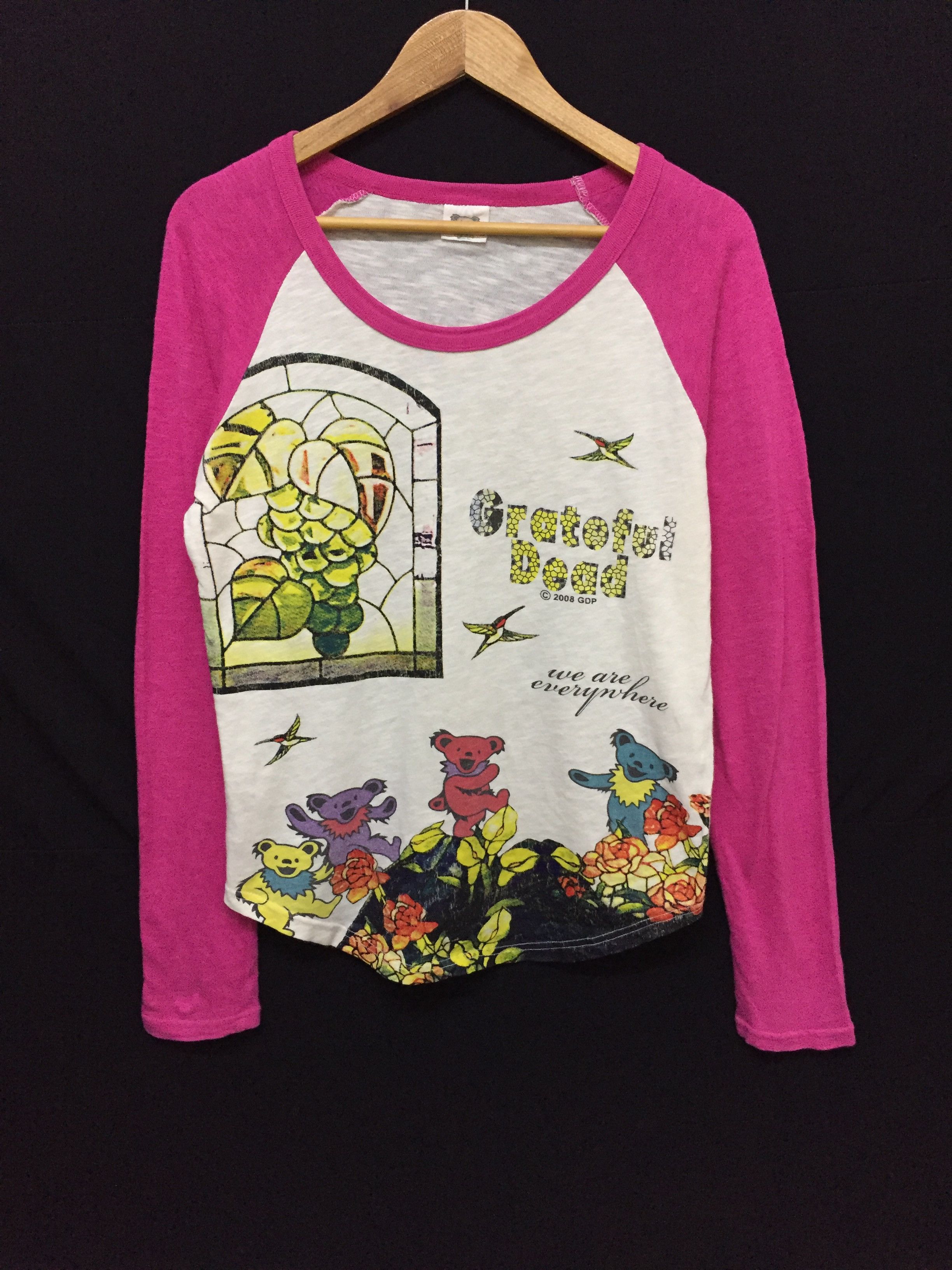 Band Tees 2008 Grateful dead raglan shirt Size US S / EU 44-46 / 1 - 2 Thumbnail