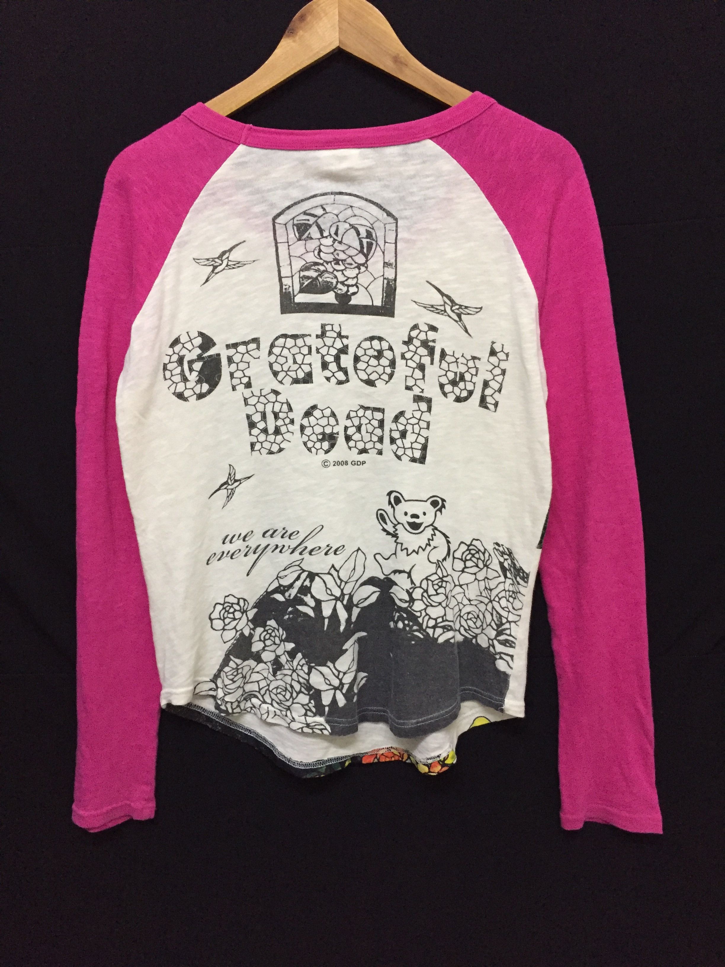 Band Tees 2008 Grateful dead raglan shirt Size US S / EU 44-46 / 1 - 7 Thumbnail