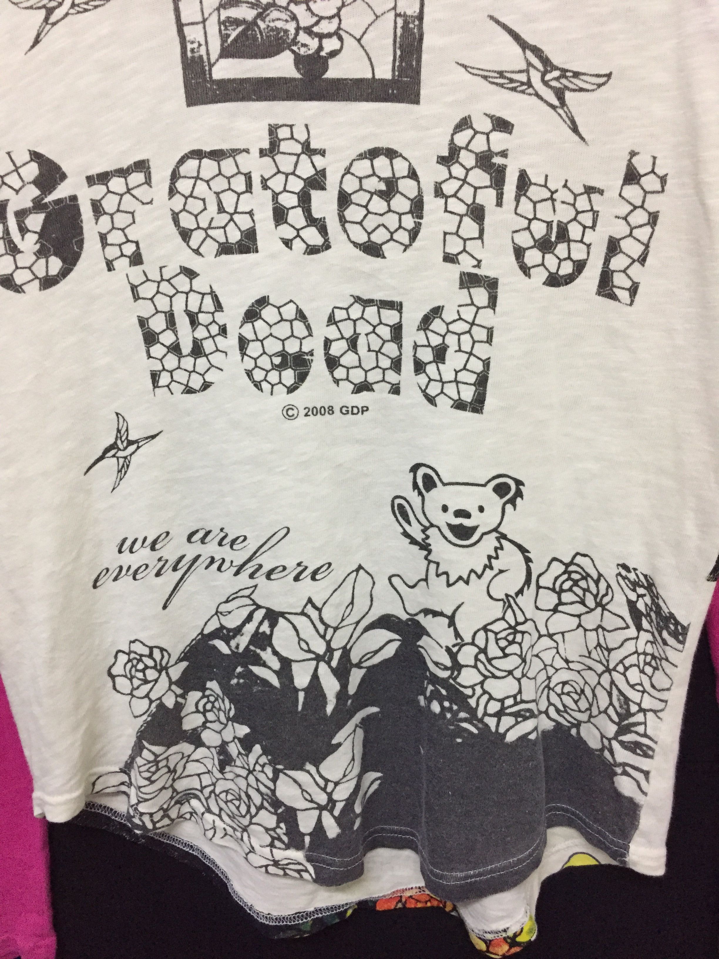 Band Tees 2008 Grateful dead raglan shirt Size US S / EU 44-46 / 1 - 8 Thumbnail