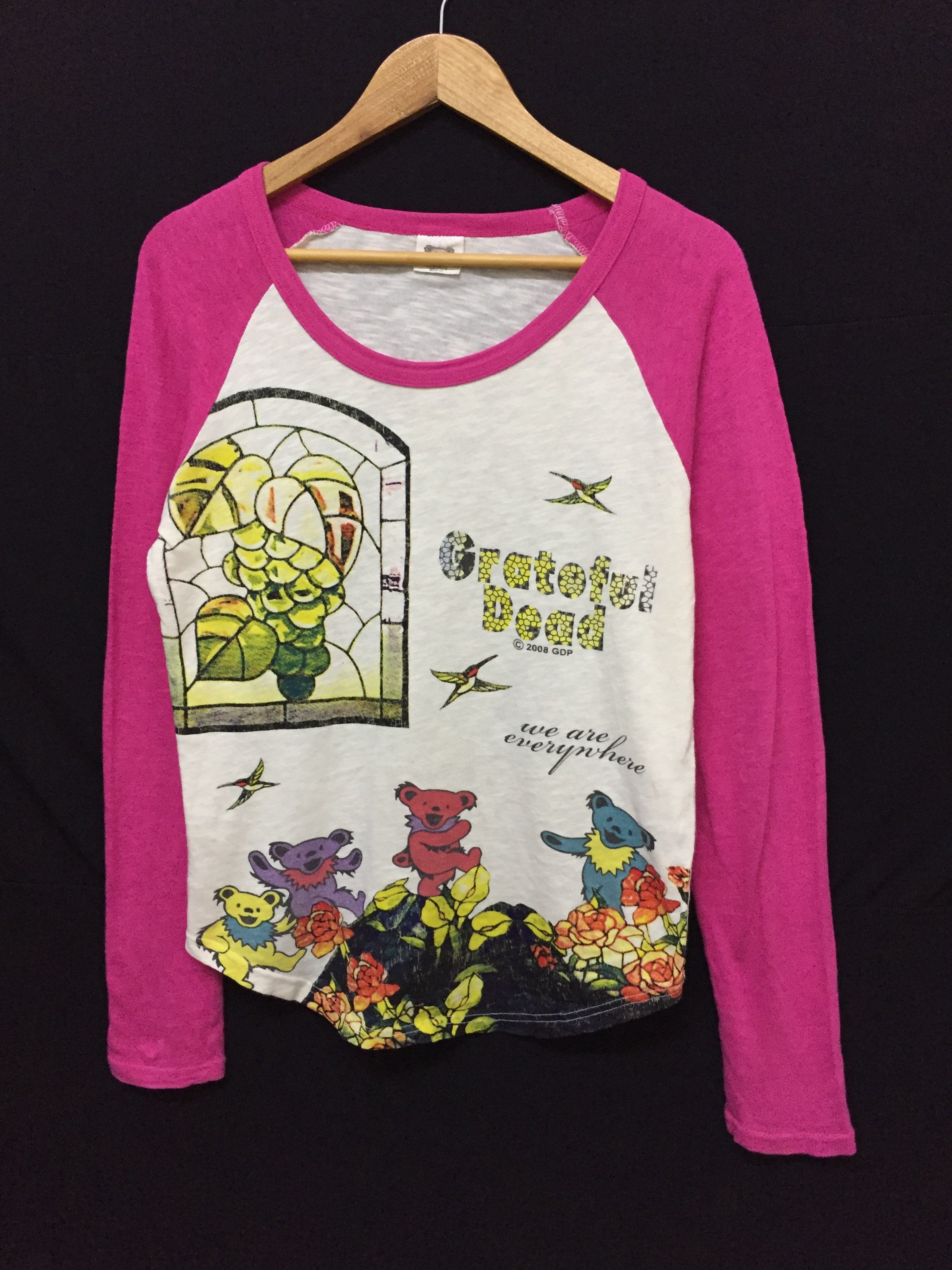 Band Tees 2008 Grateful dead raglan shirt Size US S / EU 44-46 / 1 - 1 Thumbnail