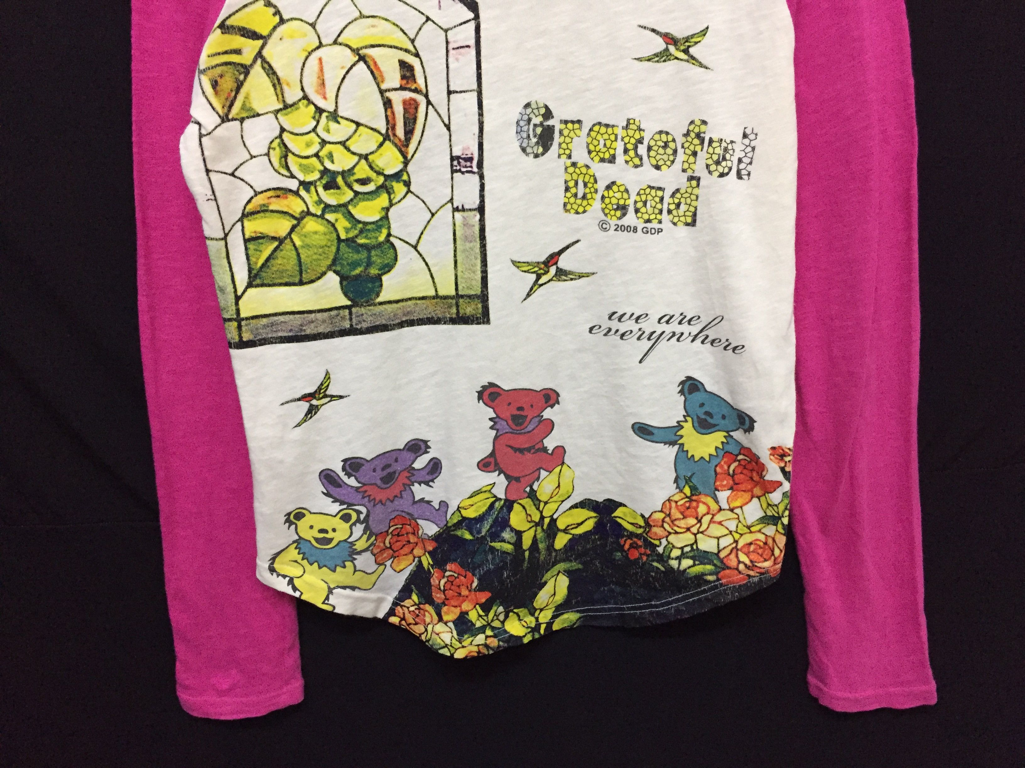 Band Tees 2008 Grateful dead raglan shirt Size US S / EU 44-46 / 1 - 4 Thumbnail