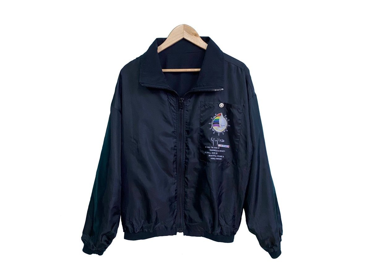 Japanese Brand VINTAGE YUJIRO ISHIHARA REVERSIBLE JACKET Size US XL / EU 56 / 4 - 5 Thumbnail