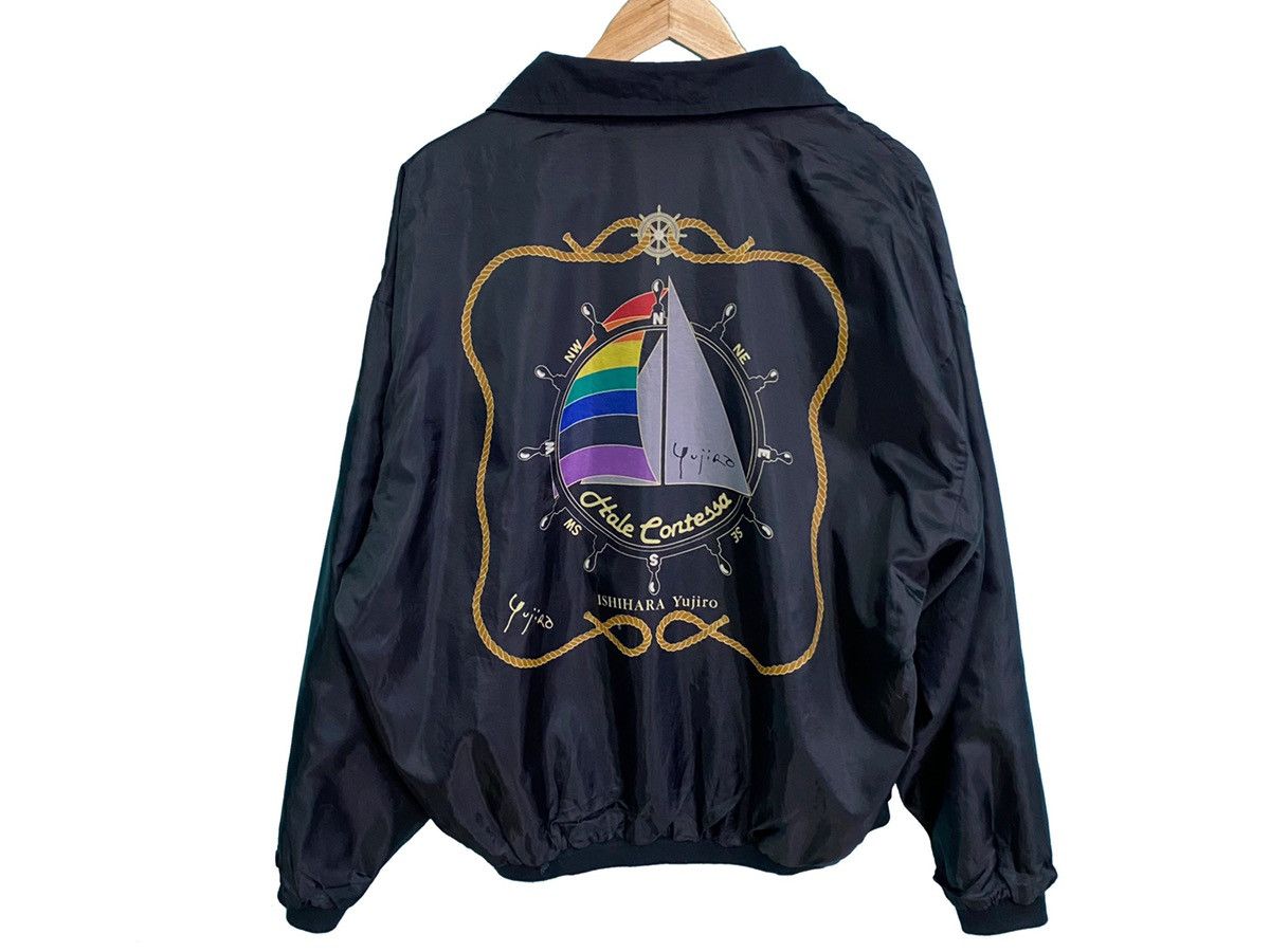 Japanese Brand VINTAGE YUJIRO ISHIHARA REVERSIBLE JACKET Size US XL / EU 56 / 4 - 2 Thumbnail