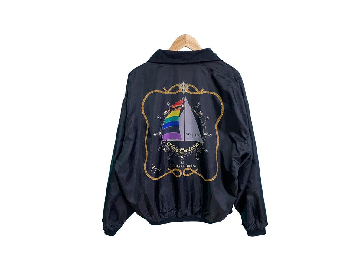 Japanese Brand VINTAGE YUJIRO ISHIHARA REVERSIBLE JACKET Size US XL / EU 56 / 4 - 1 Thumbnail