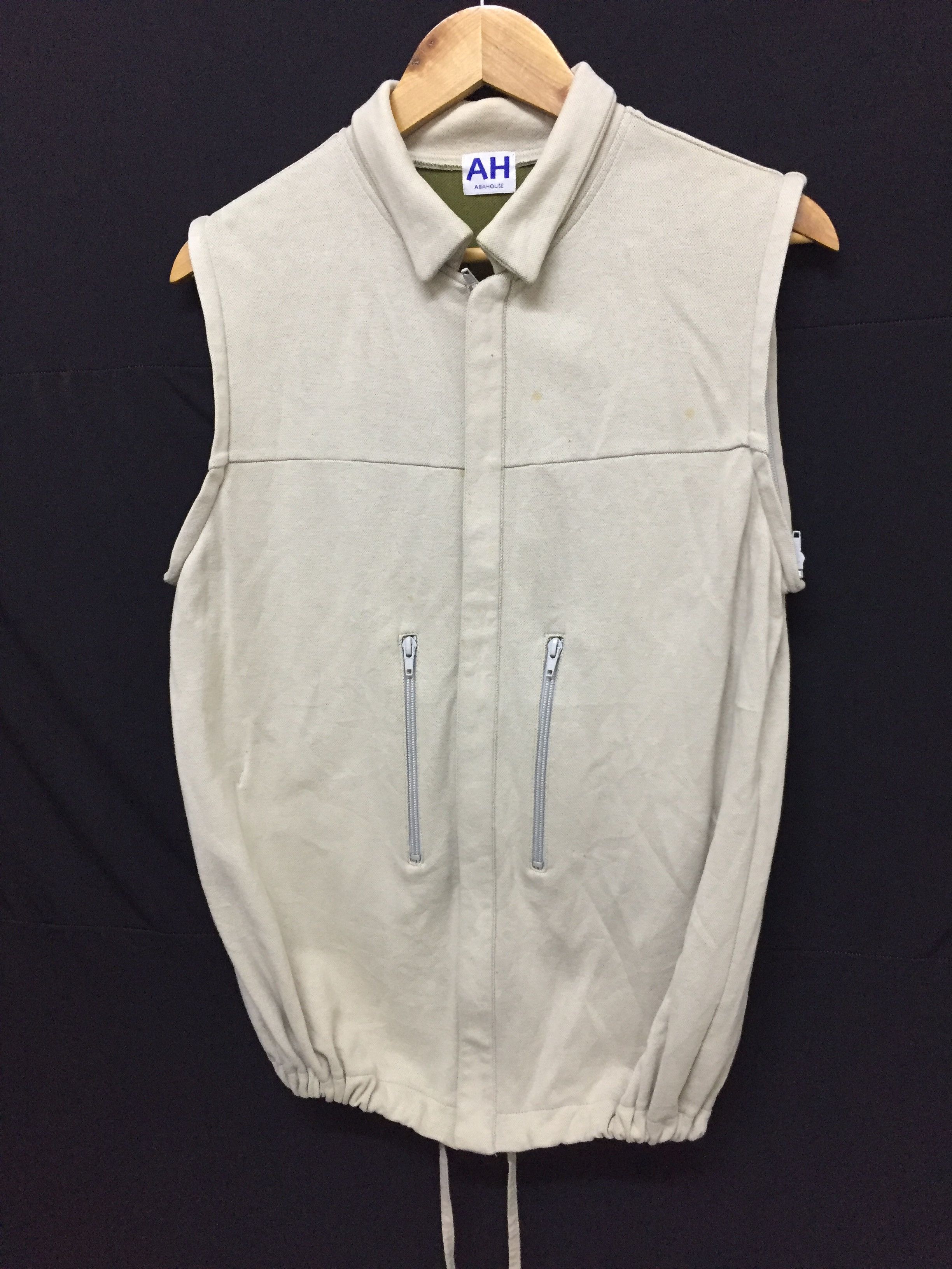 ABAHOUSE 1990s ABAHOUSE Vertical Pocket removable sleeve Sweat Size US M / EU 48-50 / 2 - 4 Thumbnail