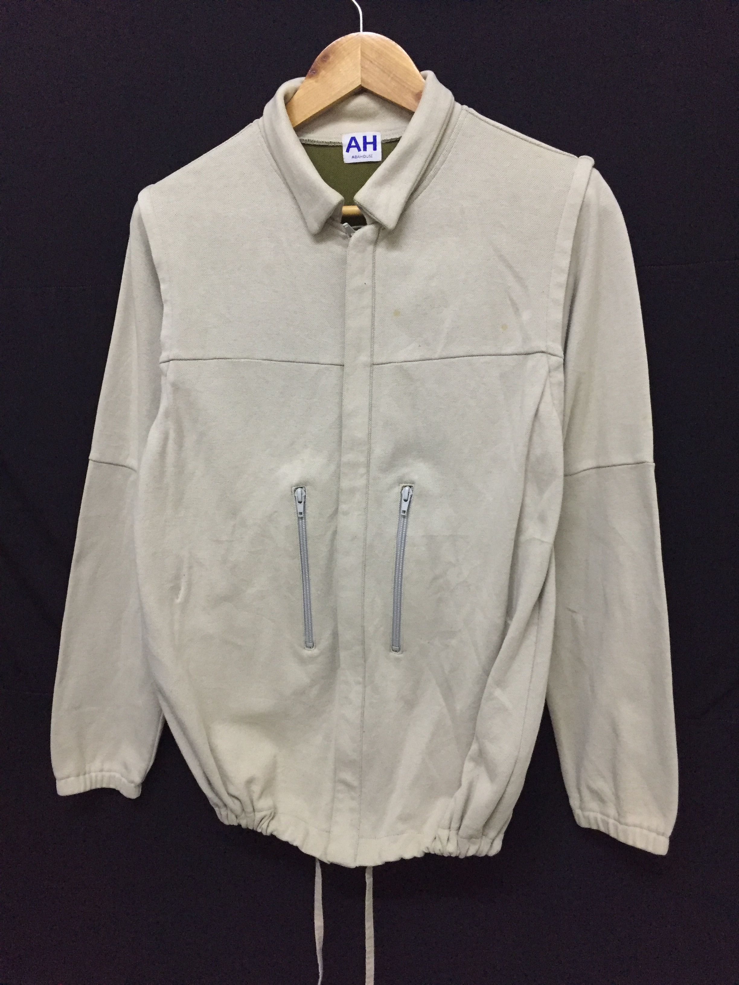 ABAHOUSE 1990s ABAHOUSE Vertical Pocket removable sleeve Sweat Size US M / EU 48-50 / 2 - 6 Thumbnail