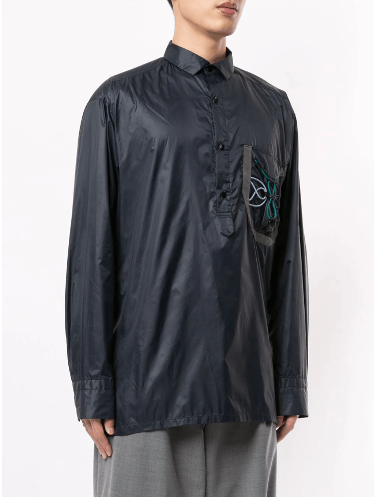 Kolor BNWT SS20 KOLOR BUTTON COLLAR SHIRT JACKET 3 Size US L / EU 52-54 / 3 - 1 Thumbnail