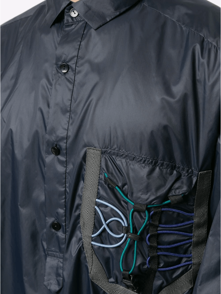 Kolor BNWT SS20 KOLOR BUTTON COLLAR SHIRT JACKET 3 Size US L / EU 52-54 / 3 - 12 Thumbnail