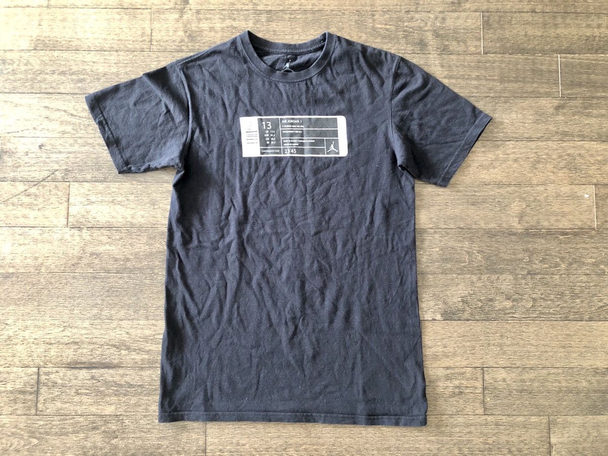 Jordan Brand Jordan Brand Box Label “It All Starter With The One” T-Shirt Size US S / EU 44-46 / 1 - 2 Thumbnail