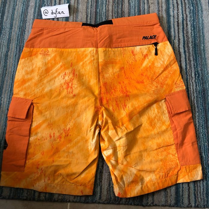 Palace Asymetric Real Tree Shell Shorts | Grailed