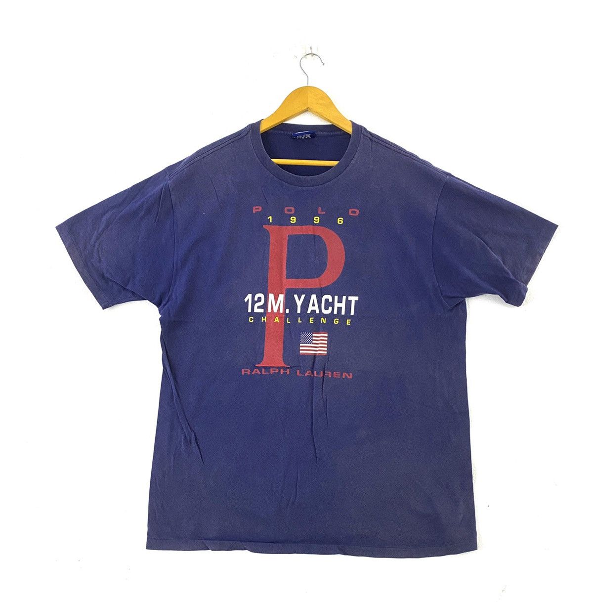 vintage 1996 POLO 12 M.YACHT CHALLENGE raptess nice t-shirts
