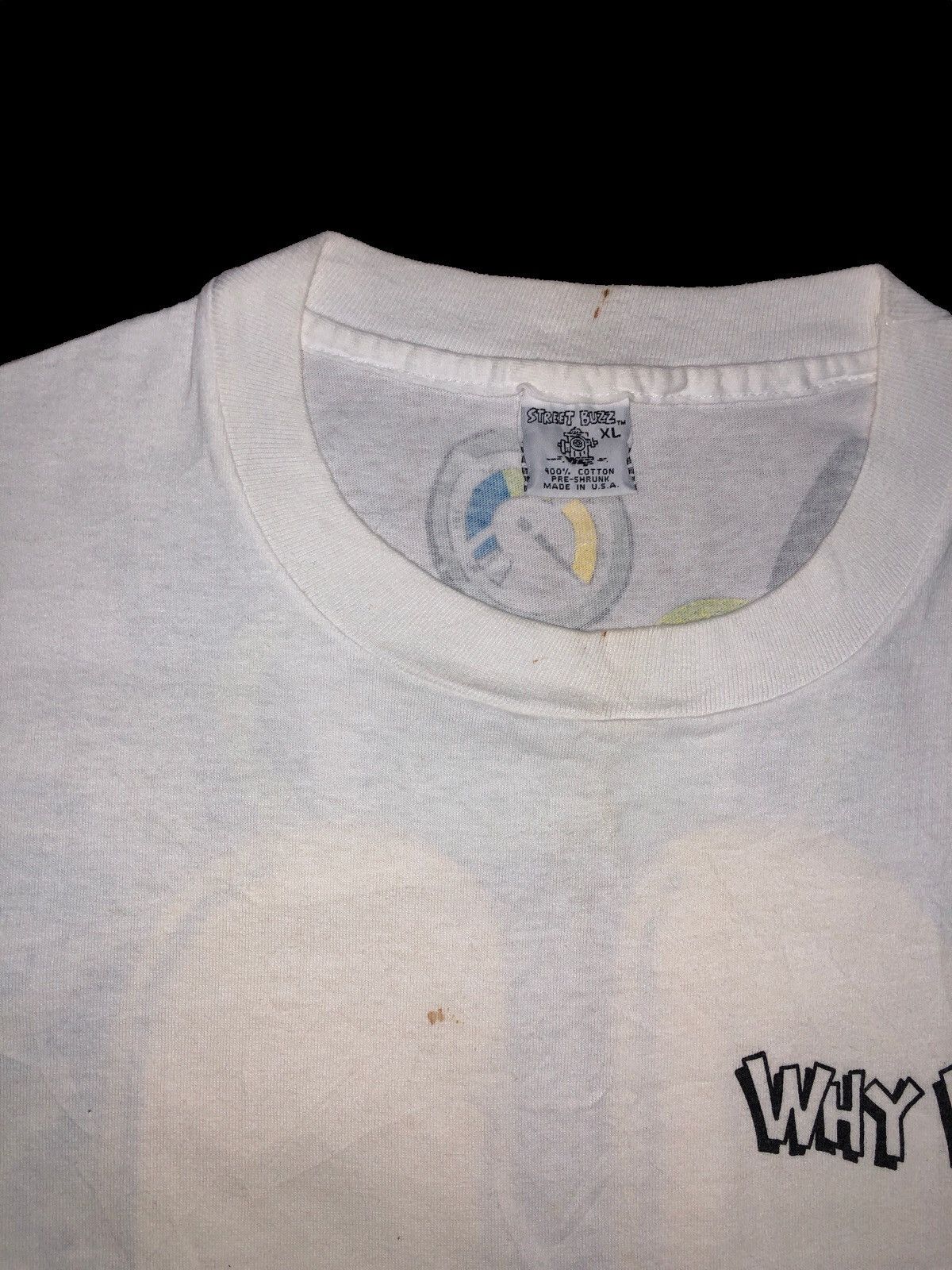 Vintage Vintage 90s Street Buzz Property Of Dive Inc Why Work shirts Size US XL / EU 56 / 4 - 3 Thumbnail