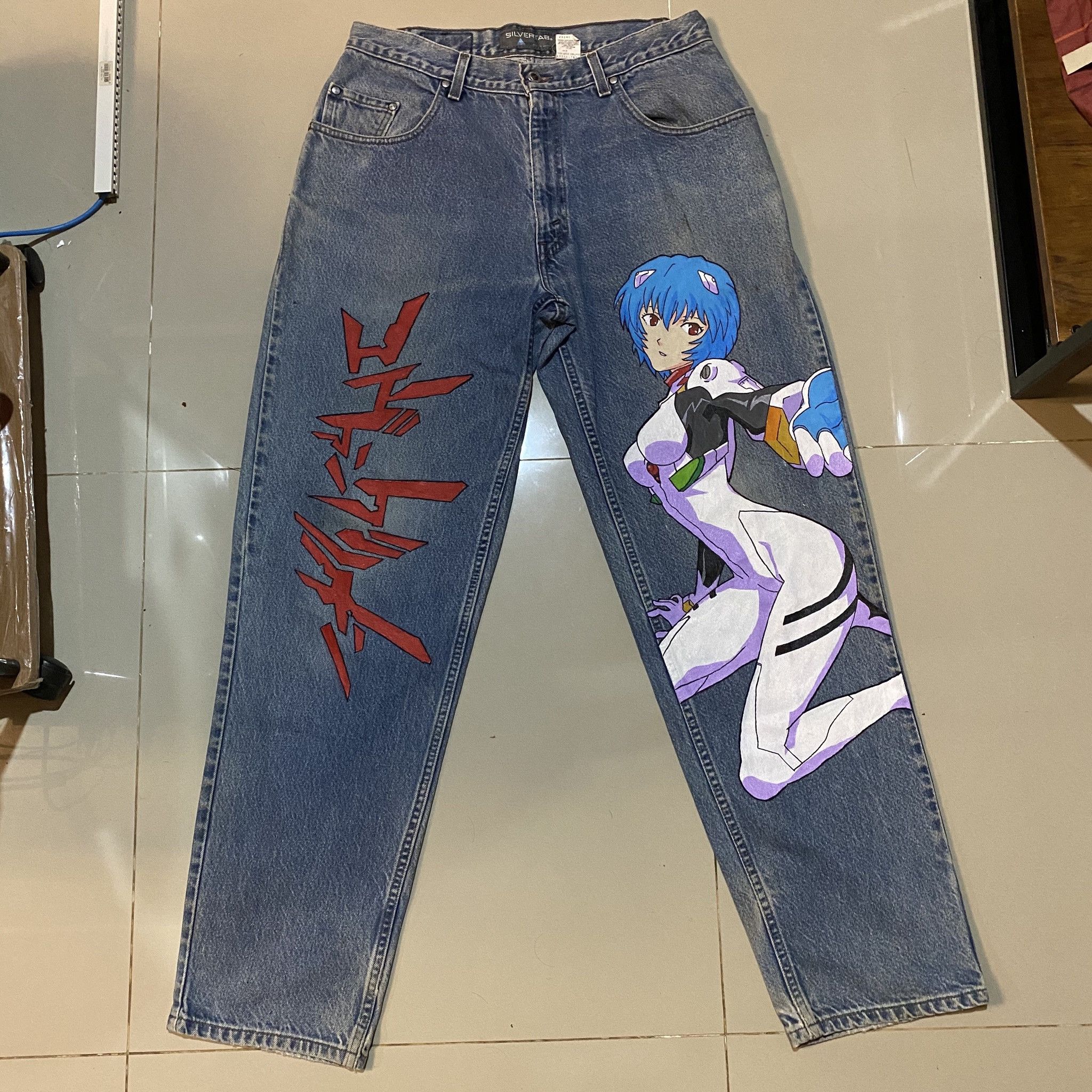 Hand-Painted Denim Jeans : The Genesis Collection