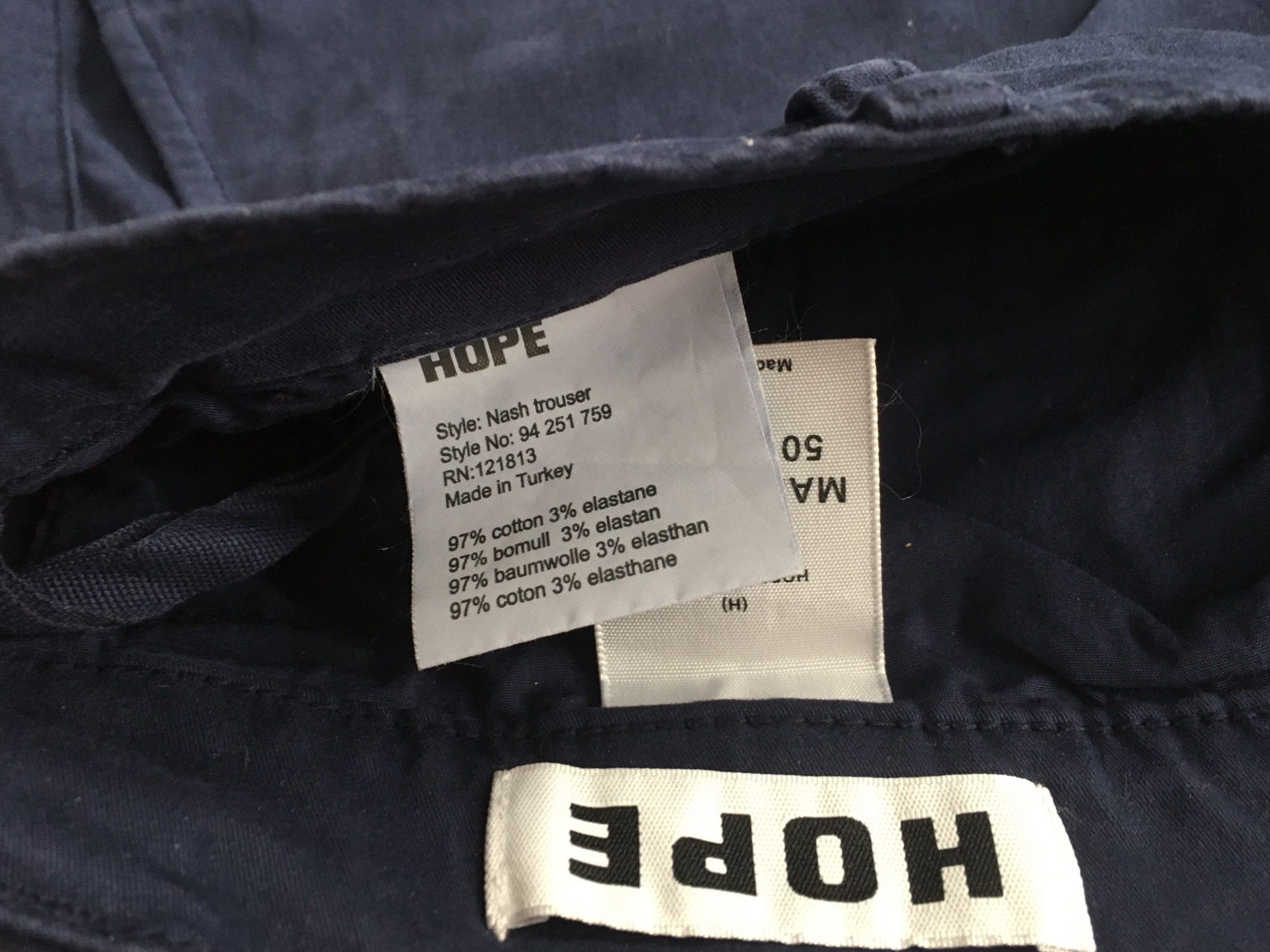 Hope Hope Nash Trousers Size US 34 / EU 50 - 3 Thumbnail