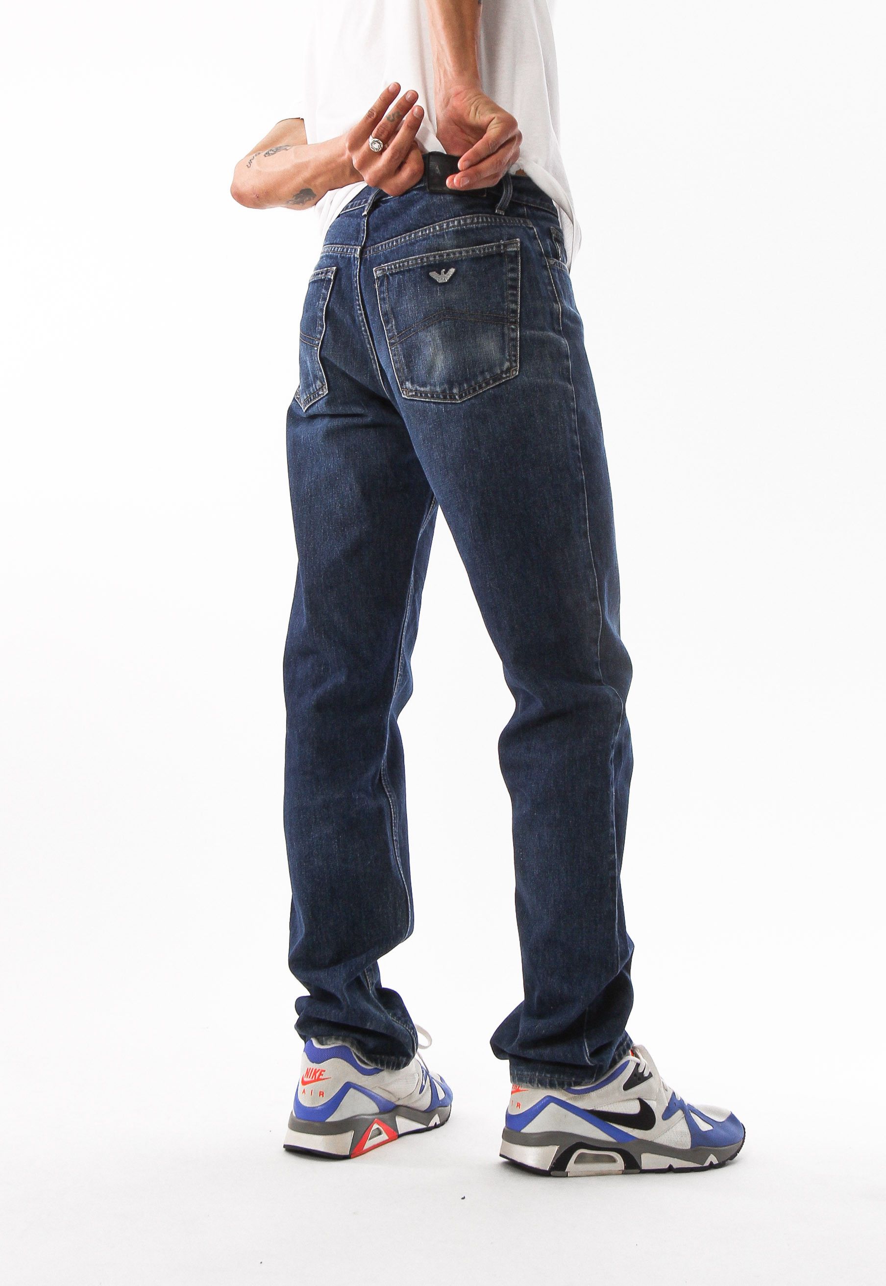 Armani Vintage ARMANI JEANS Denim A7637 Size US 33 - 1 Thumbnail