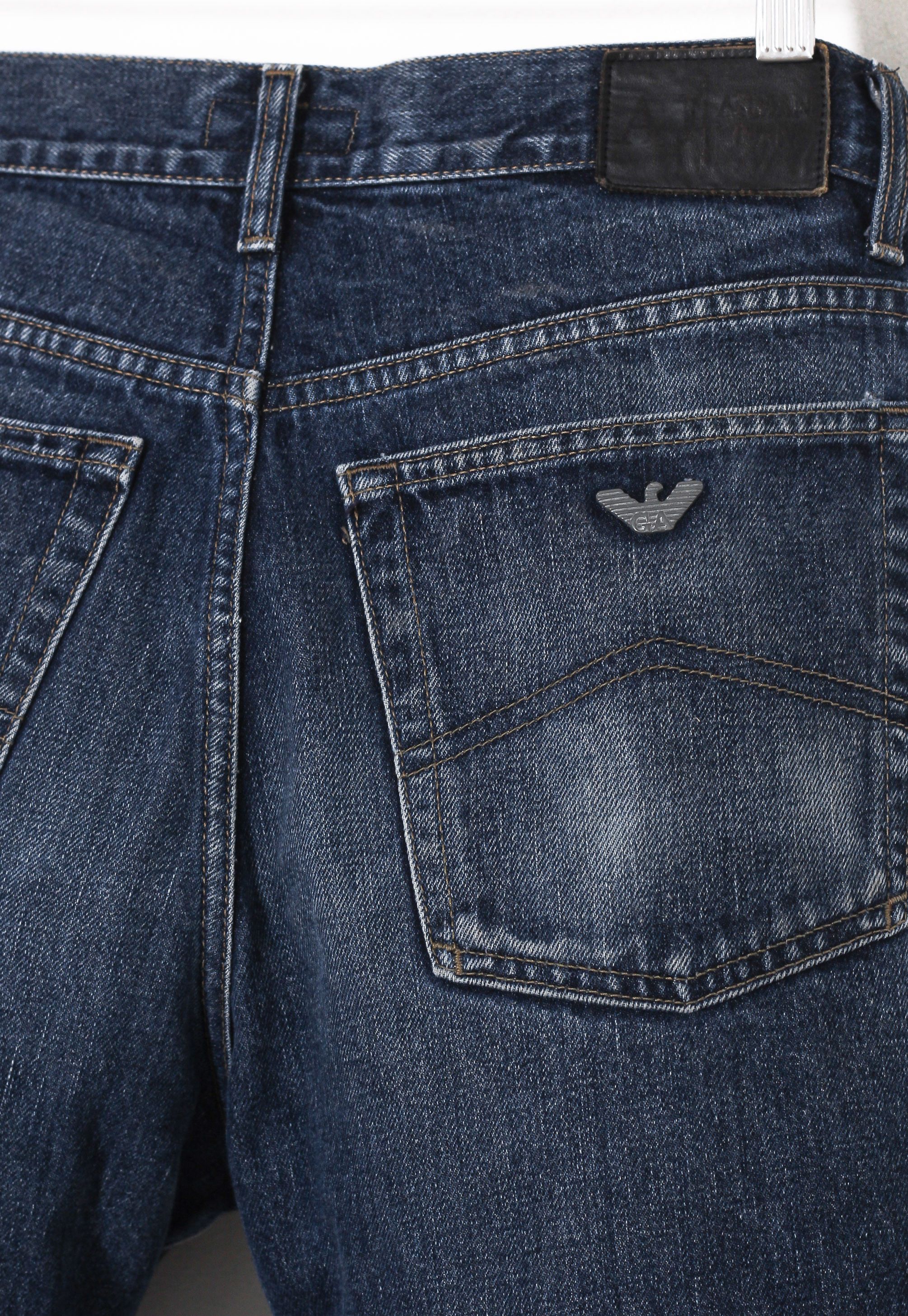 Armani Vintage ARMANI JEANS Denim A7637 Size US 33 - 10 Thumbnail