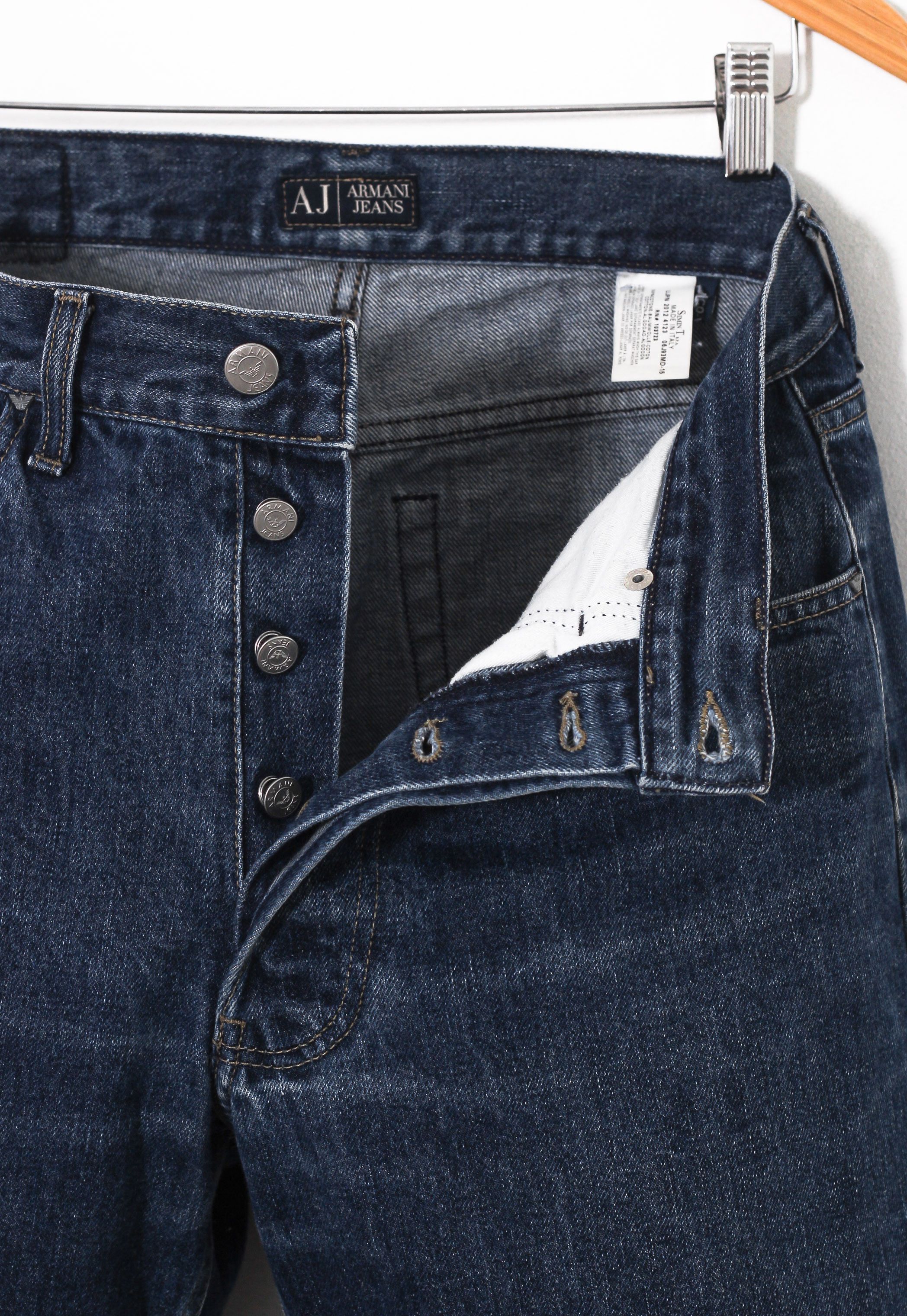 Armani Vintage ARMANI JEANS Denim A7637 Size US 33 - 11 Thumbnail