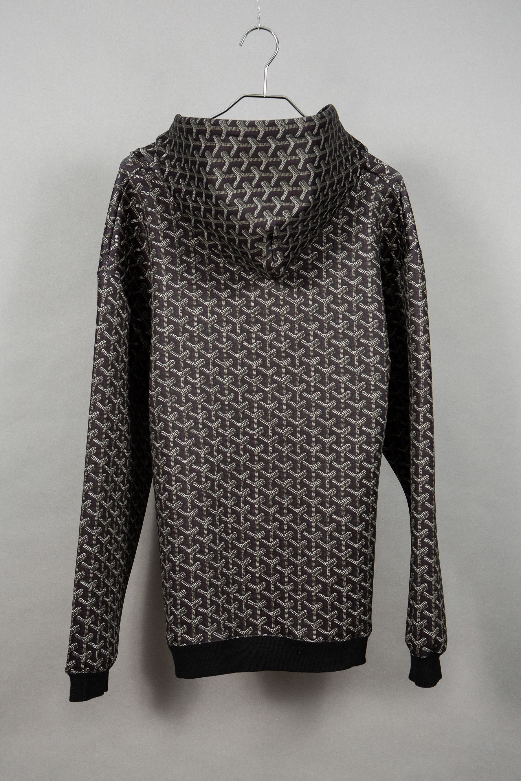 Vintage RARE CHRISTOPHER WANTON GOYARD INSPIRED HOODED SWEATSHIRT Grailed