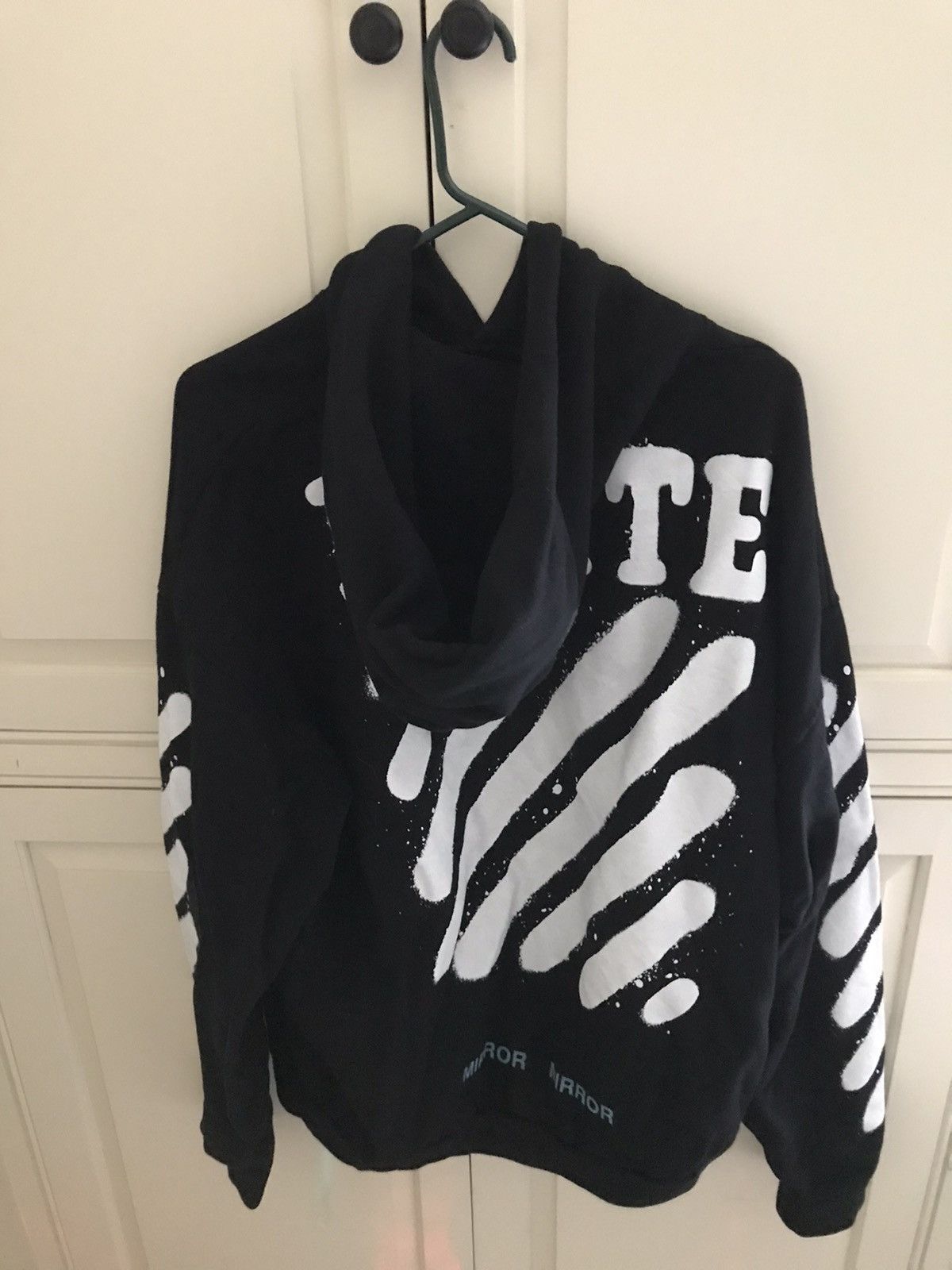 Off-White Spray Diagonals Hoodie Size US S / EU 44-46 / 1 - 2 Thumbnail