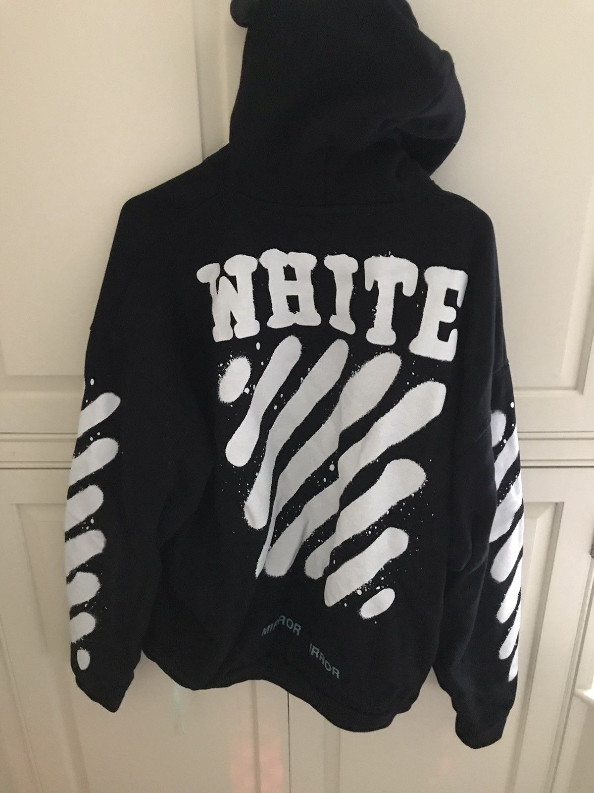 Off-White Spray Diagonals Hoodie Size US S / EU 44-46 / 1 - 3 Thumbnail