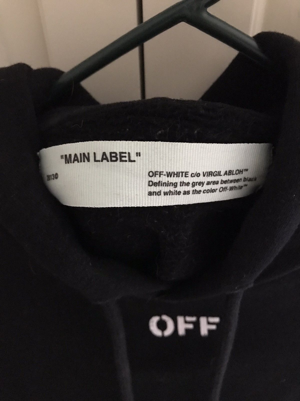Off-White Spray Diagonals Hoodie Size US S / EU 44-46 / 1 - 4 Thumbnail