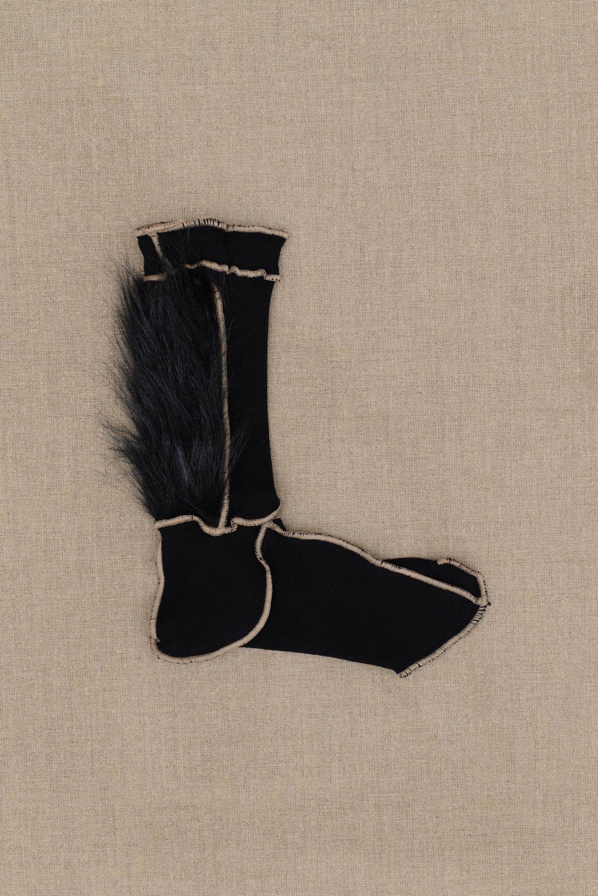 Christopher Nemeth Faux Fur Socks