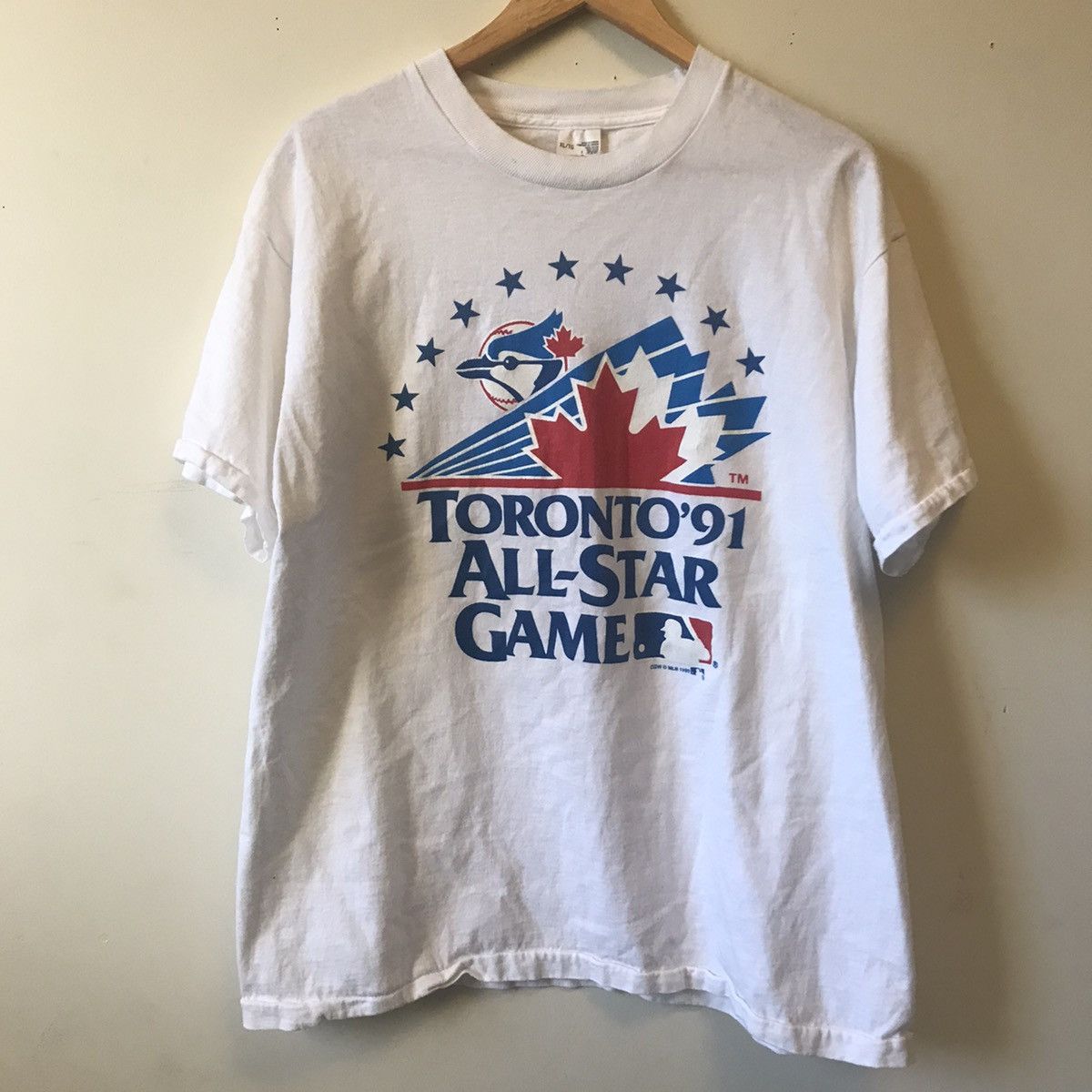 Vintage Blue Jays 1991 All Star Game T-Shirt Toronto 90s MLB