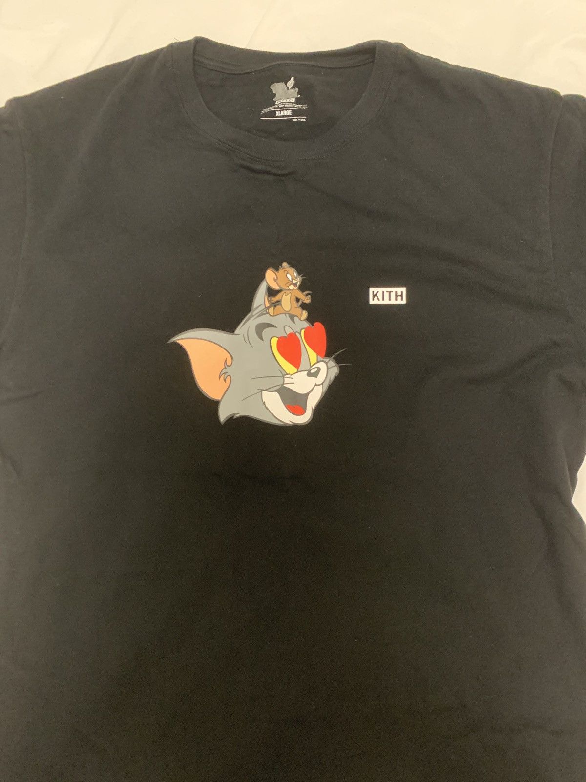 Kith Tom u0026 Jerry Heart Tee | Grailed