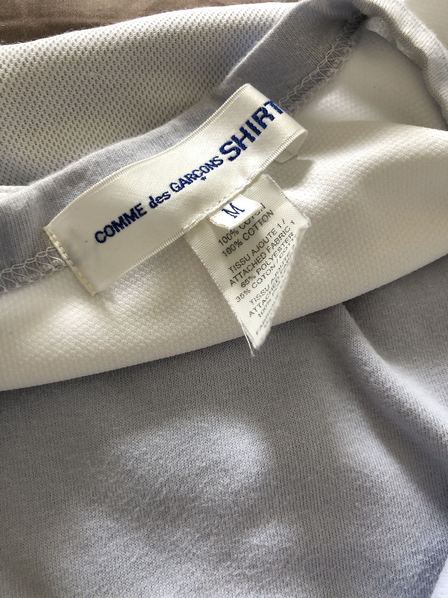 Comme des Garcons SHIRT Comme des Garcons Shirt Deconstructed Tee Size US M / EU 48-50 / 2 - 5 Thumbnail