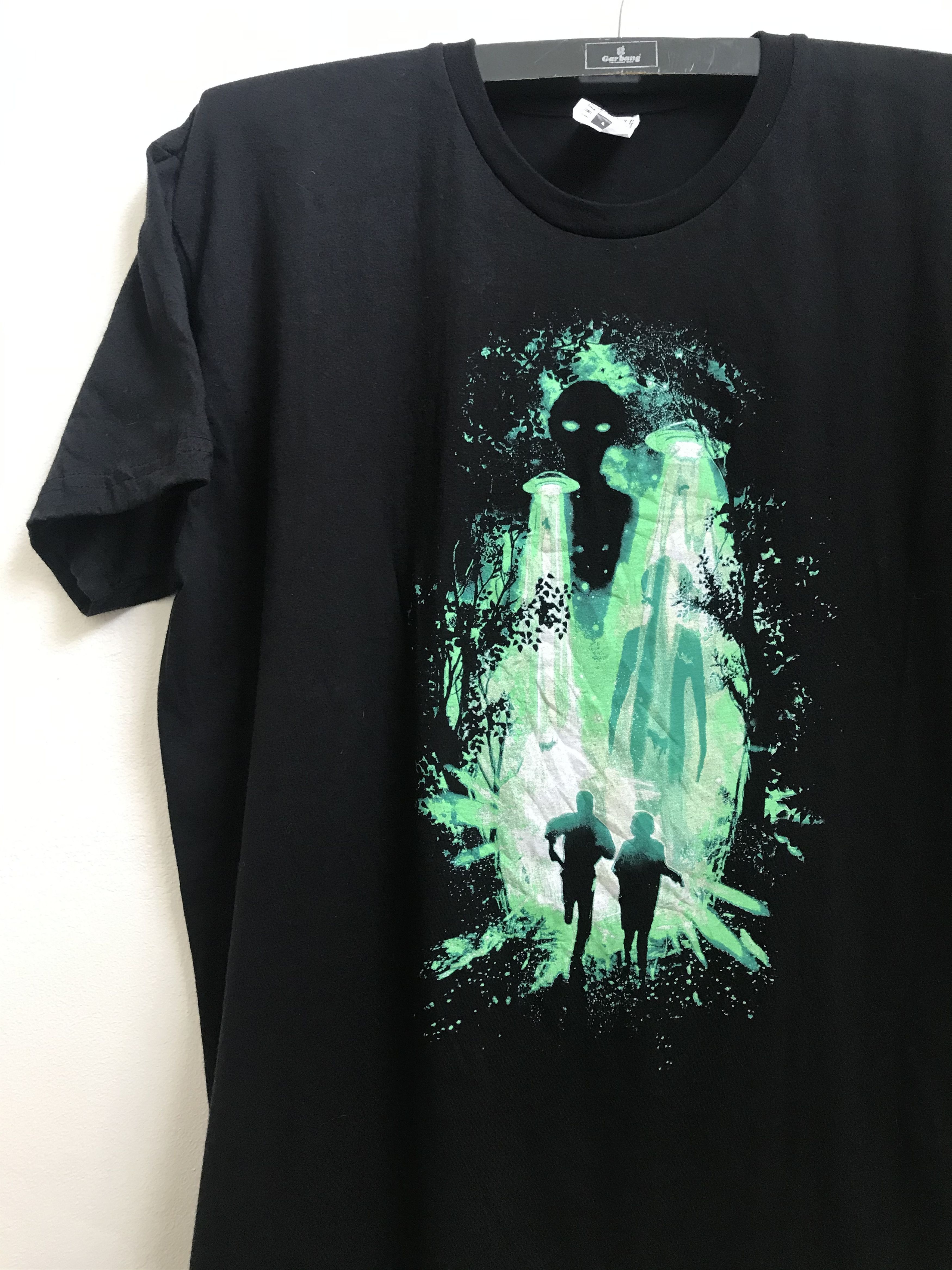 Vintage The X-FILES Horror Movie Promo Tee Size US L / EU 52-54 / 3 - 3 Thumbnail