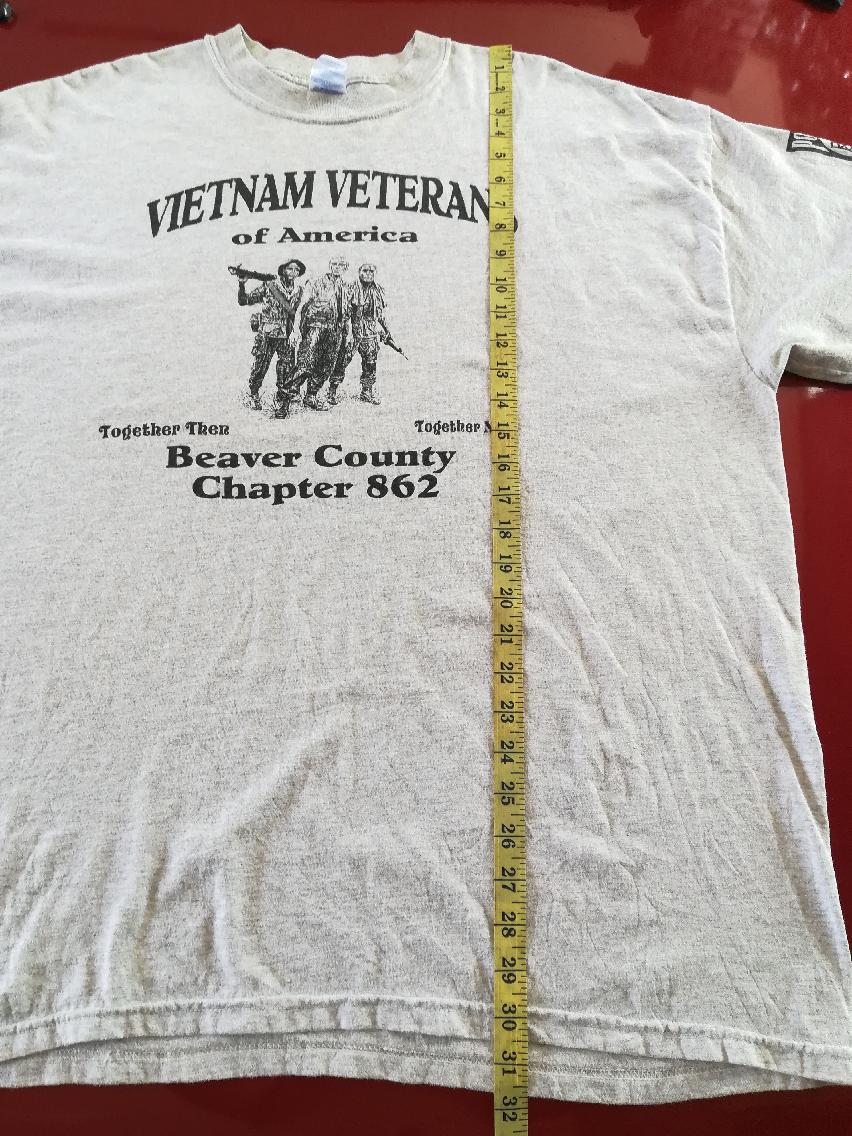 Vintage Vintage Vietnam Veterans of America POW MIA Tee Size US XXL / EU 58 / 5 - 5 Thumbnail