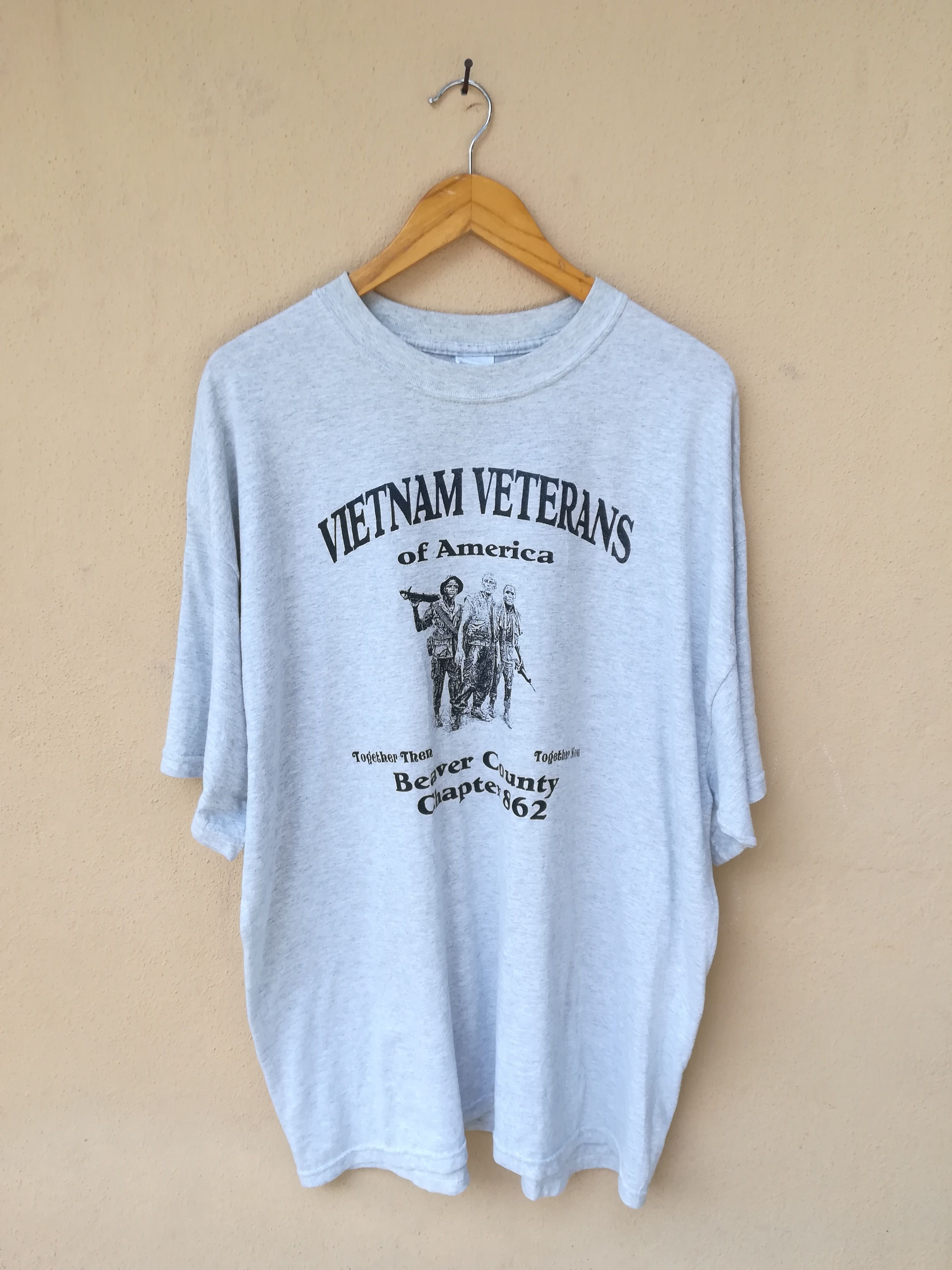 Vintage Vintage Vietnam Veterans of America POW MIA Tee Size US XXL / EU 58 / 5 - 1 Thumbnail