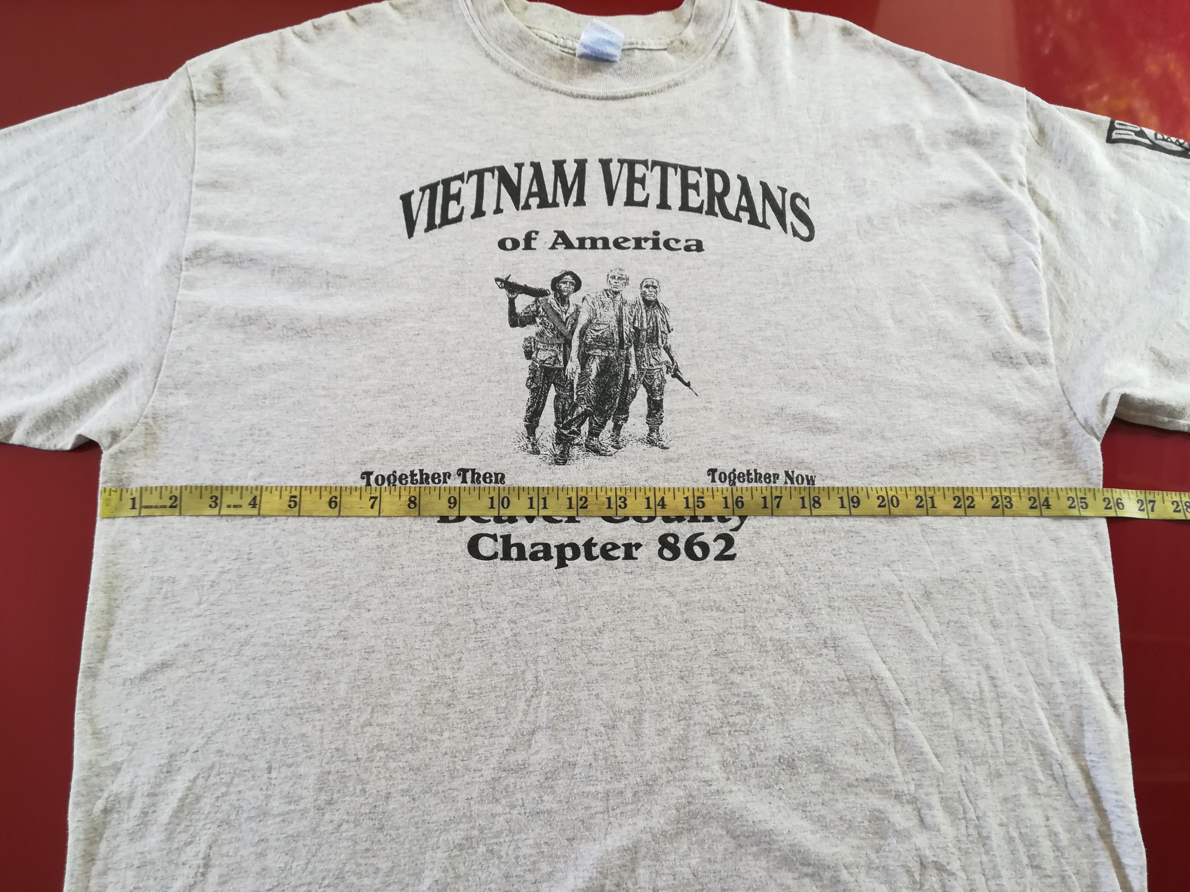 Vintage Vintage Vietnam Veterans of America POW MIA Tee Size US XXL / EU 58 / 5 - 6 Thumbnail
