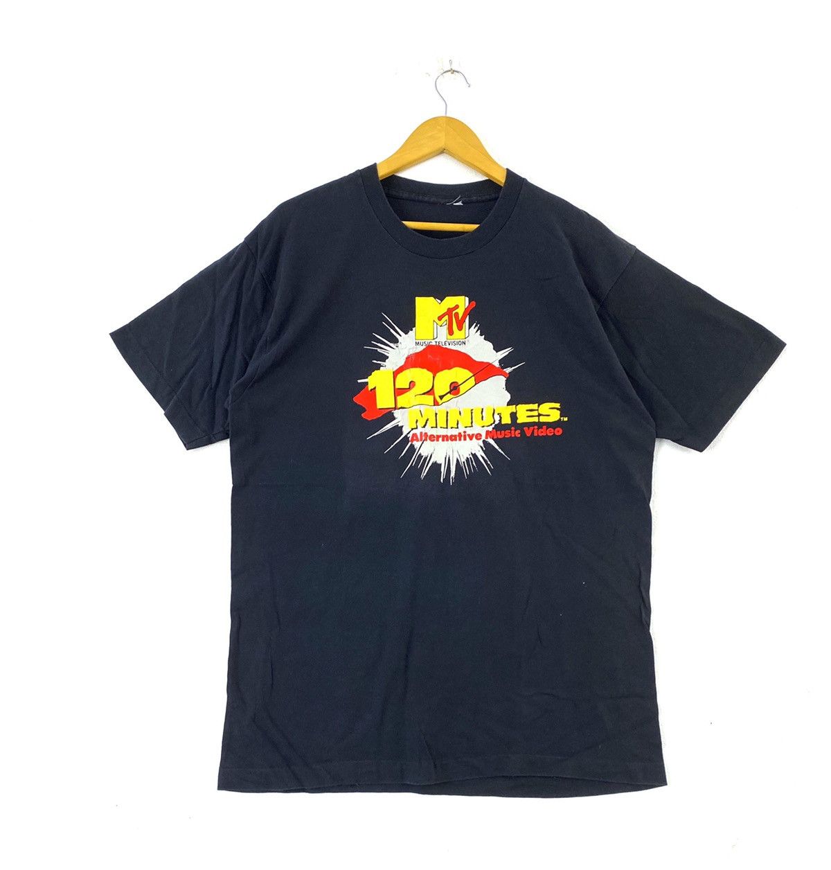 Mtv vintage 90s MTV 120 MINUTES grunge britpop punk t-shirts Size US L / EU 52-54 / 3 - 1 Thumbnail