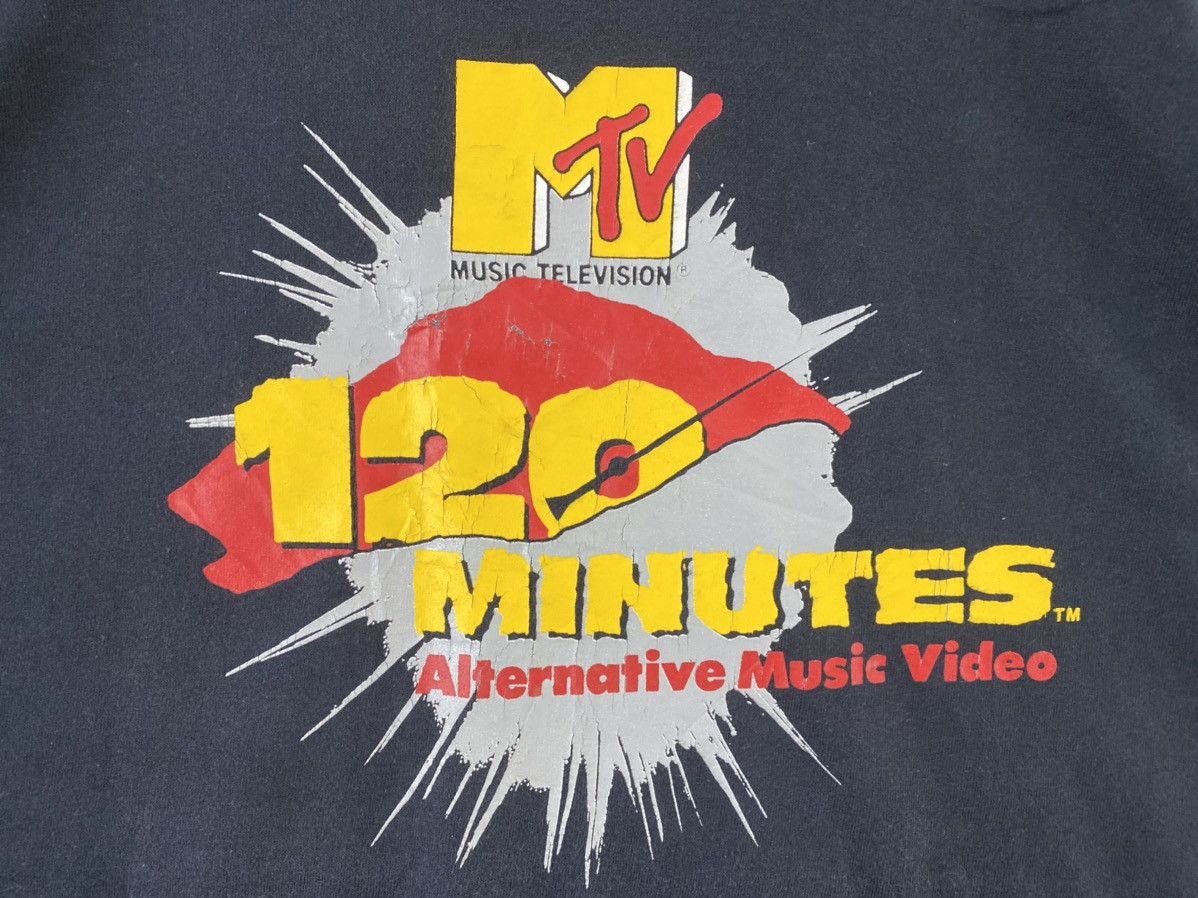Mtv vintage 90s MTV 120 MINUTES grunge britpop punk t-shirts Size US L / EU 52-54 / 3 - 3 Thumbnail