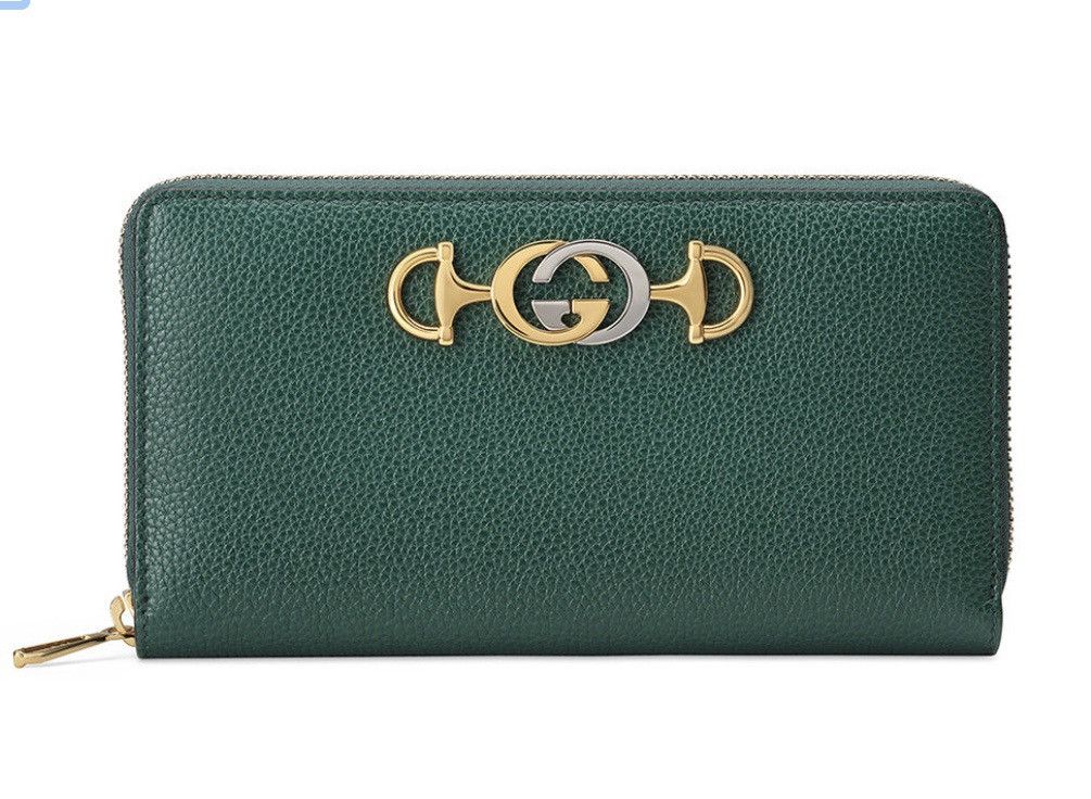 Gucci Zumi Zip Continental Wallet