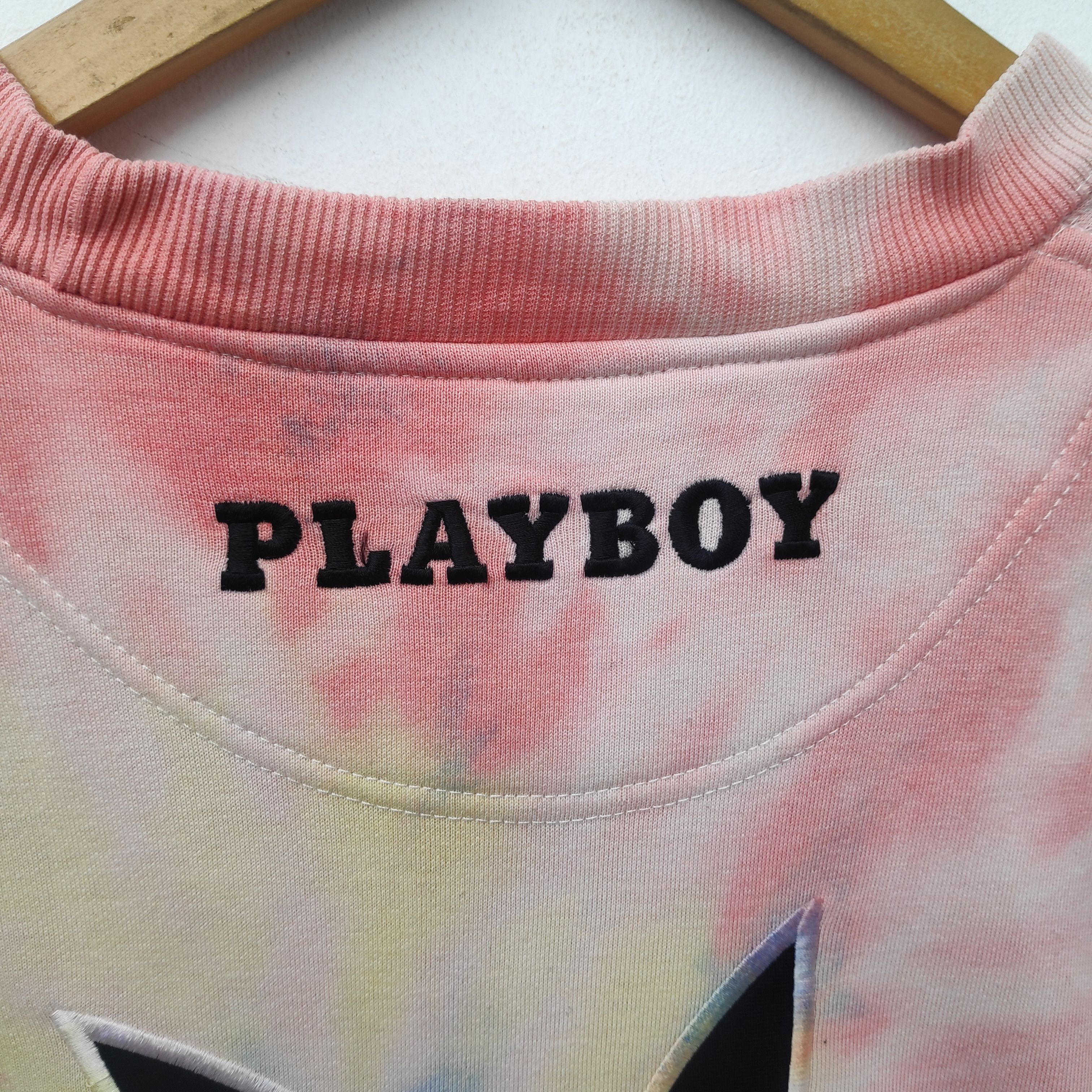 Playboy × Vintage Custom Tie Dye Vtg Playboy Big Logo Medium Size Colourful Size US M / EU 48-50 / 2 - 7 Thumbnail