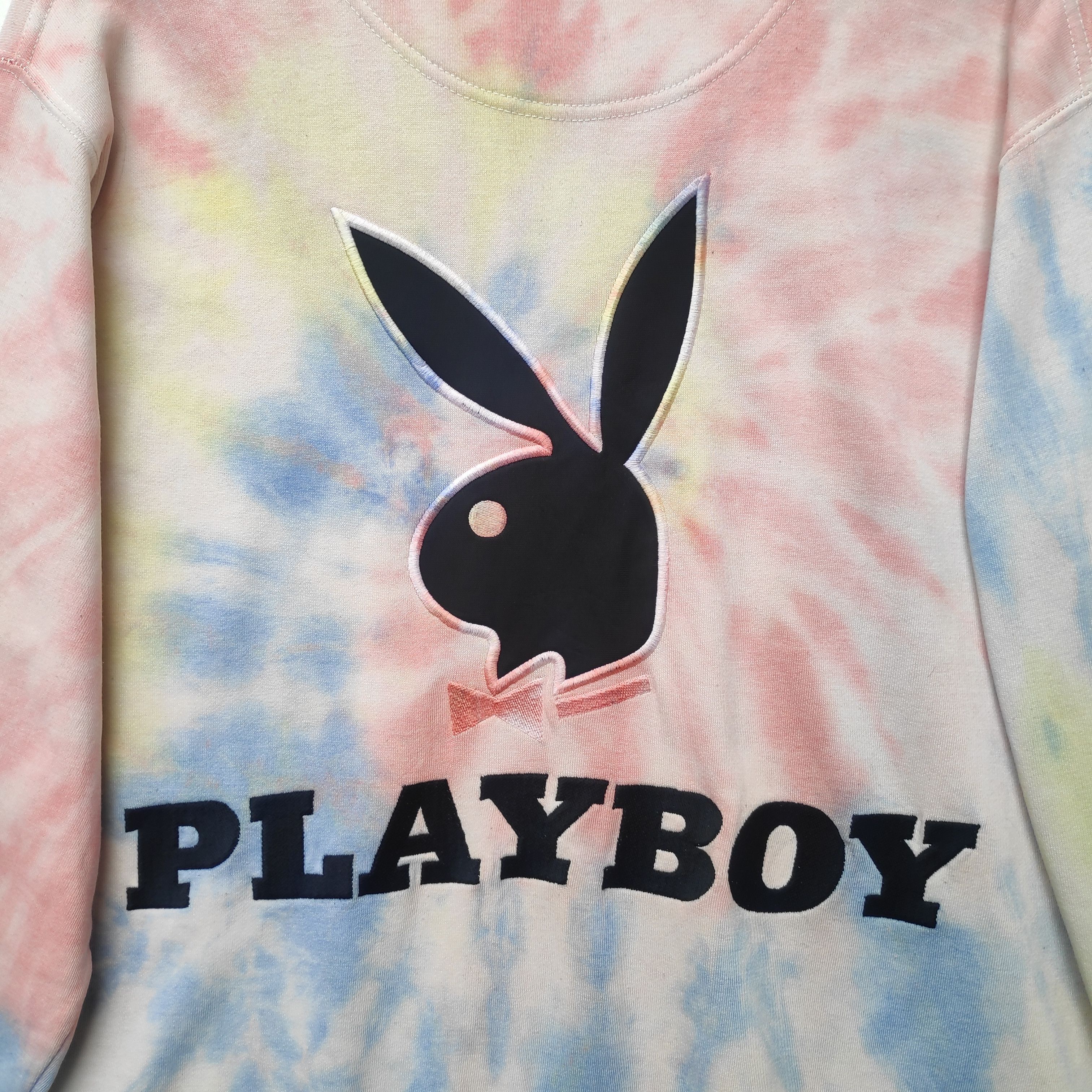 Playboy × Vintage Custom Tie Dye Vtg Playboy Big Logo Medium Size Colourful Size US M / EU 48-50 / 2 - 5 Thumbnail