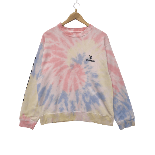 Playboy × Vintage Custom Tie Dye Vtg Playboy Big Logo Medium Size Colourful Size US M / EU 48-50 / 2 - 2 Thumbnail