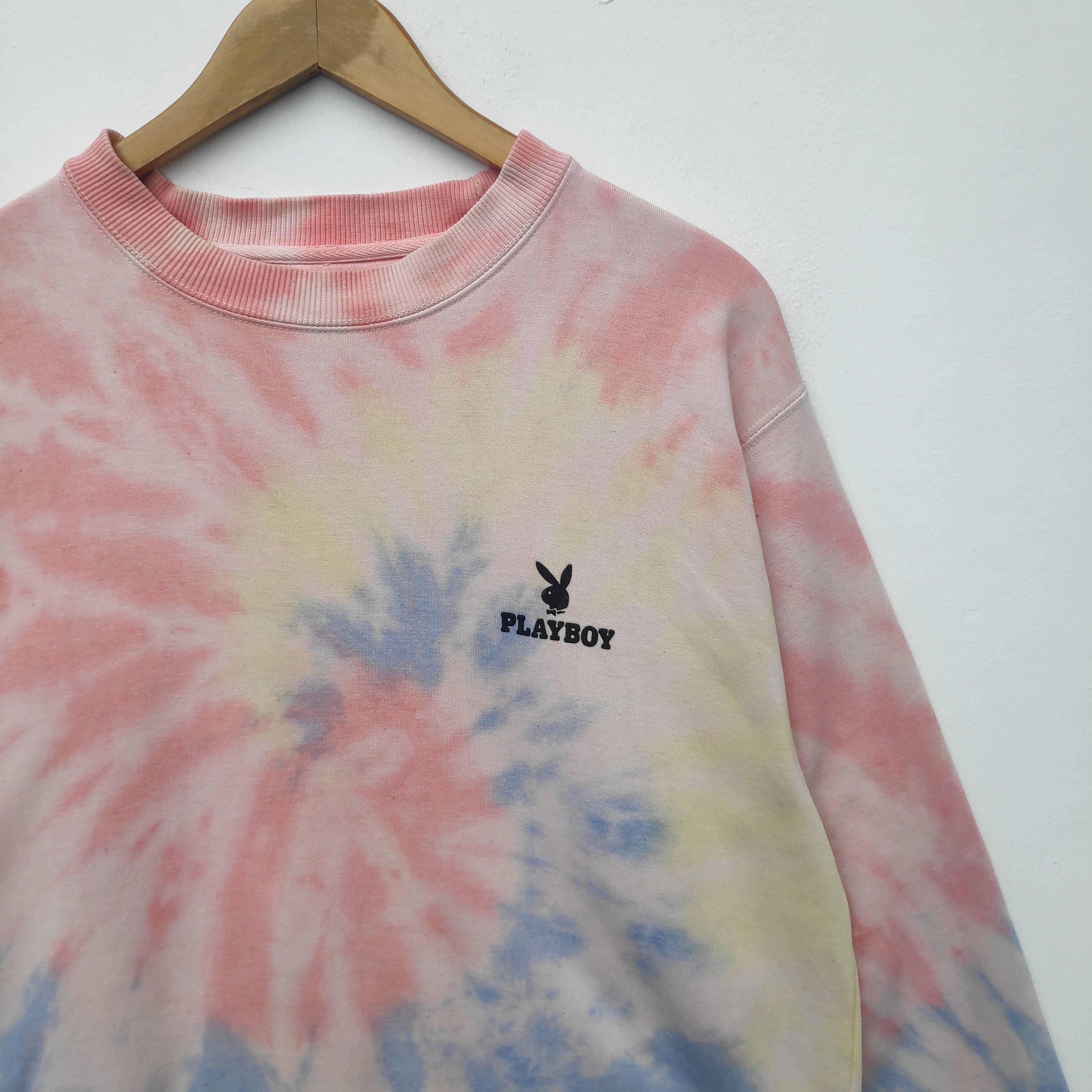 Playboy × Vintage Custom Tie Dye Vtg Playboy Big Logo Medium Size Colourful Size US M / EU 48-50 / 2 - 3 Thumbnail