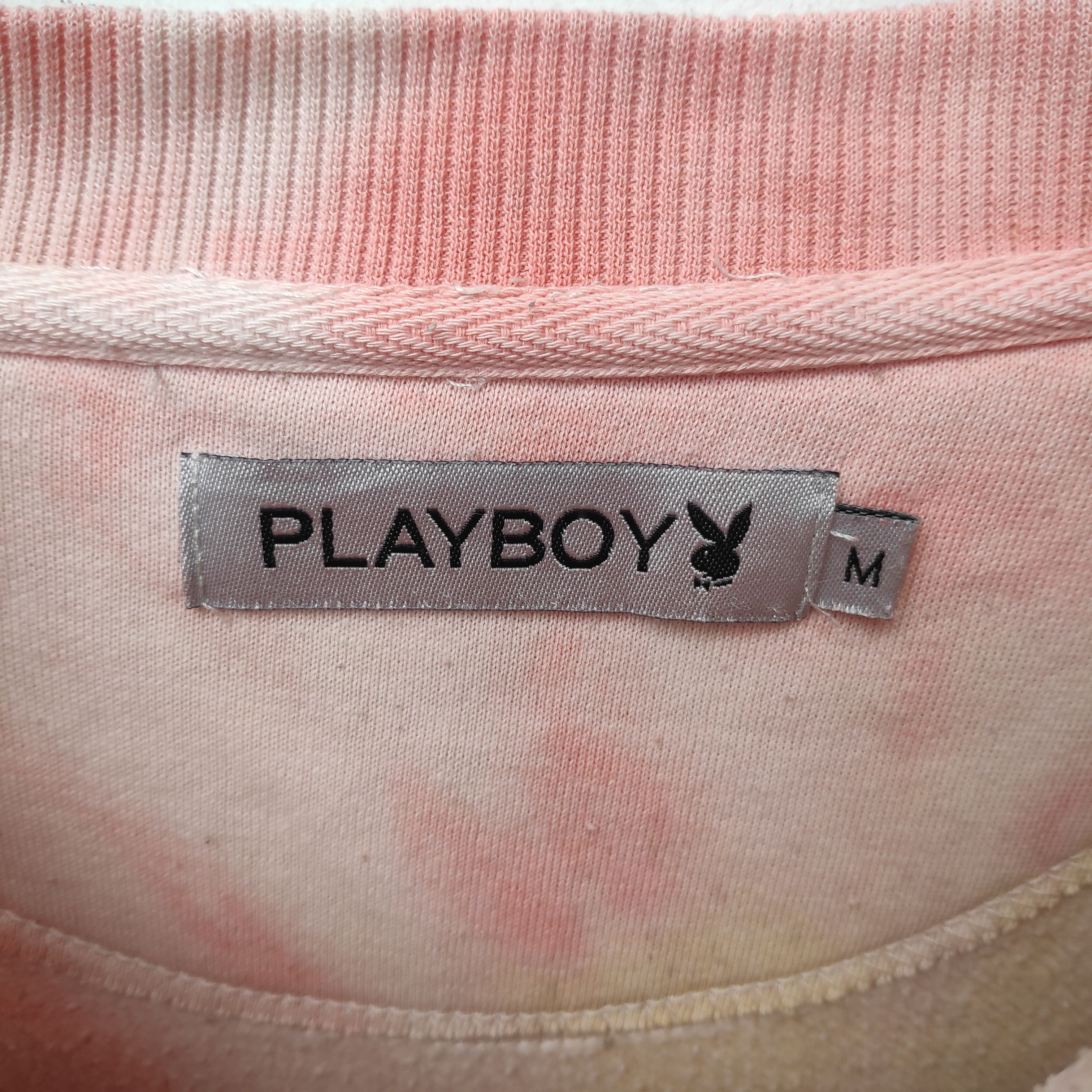 Playboy × Vintage Custom Tie Dye Vtg Playboy Big Logo Medium Size Colourful Size US M / EU 48-50 / 2 - 4 Thumbnail
