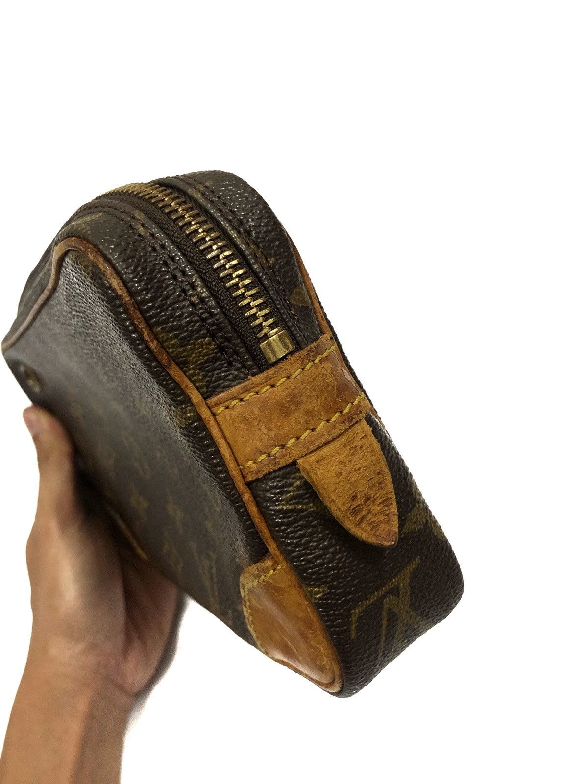 Louis Vuitton Vintage LV Monogram Canvas Marly Dragonne PM Clutch Bag Size ONE SIZE - 7 Thumbnail