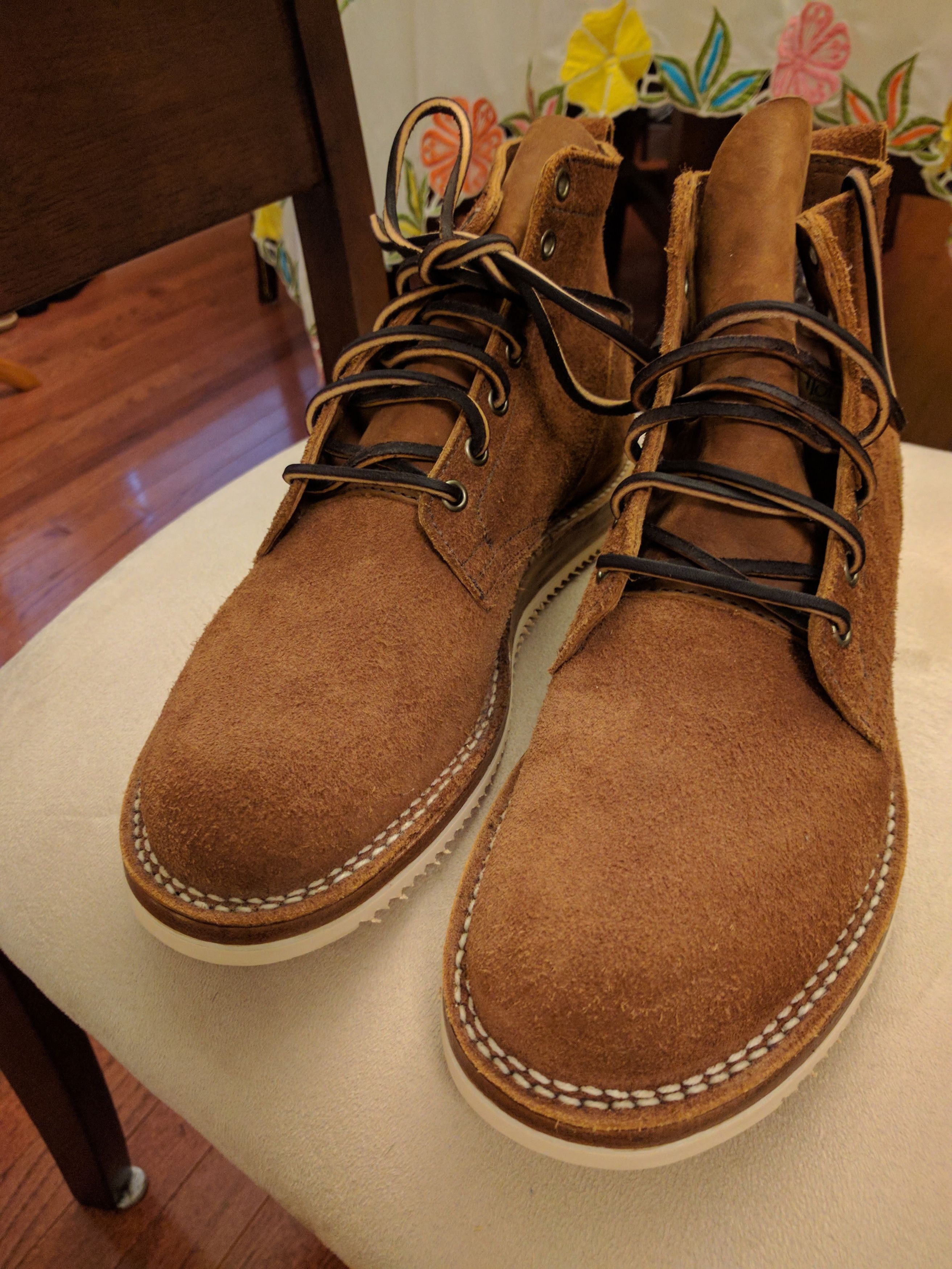 3sixteen Viberg 3sixteen x Viberg Mini Ripple Service Boot Aged Bark Roughout Grailed