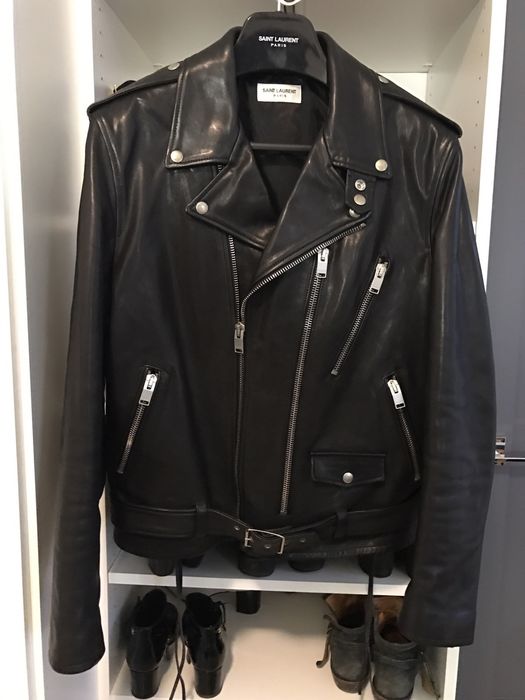 Saint Laurent Paris FW 13 Oiled Calf L17 Biker Jacket | Grailed