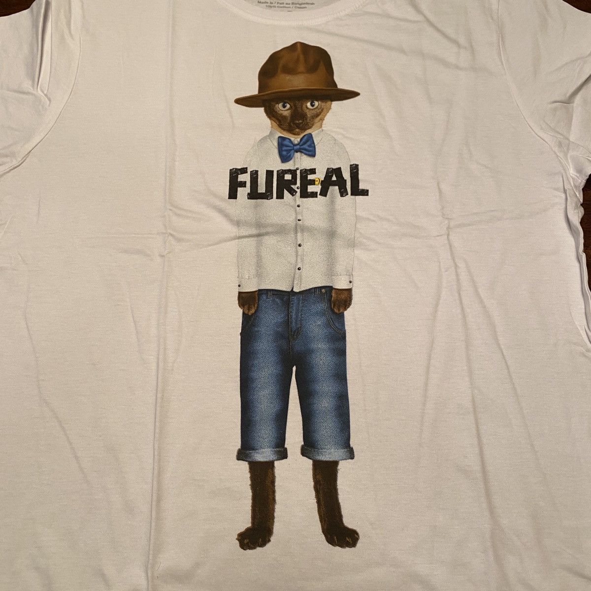 Eleven Paris × Pharrell Brand NWT Eleven Paris Pharrell “Fureal” T-shirt Size US L / EU 52-54 / 3 - 2 Thumbnail