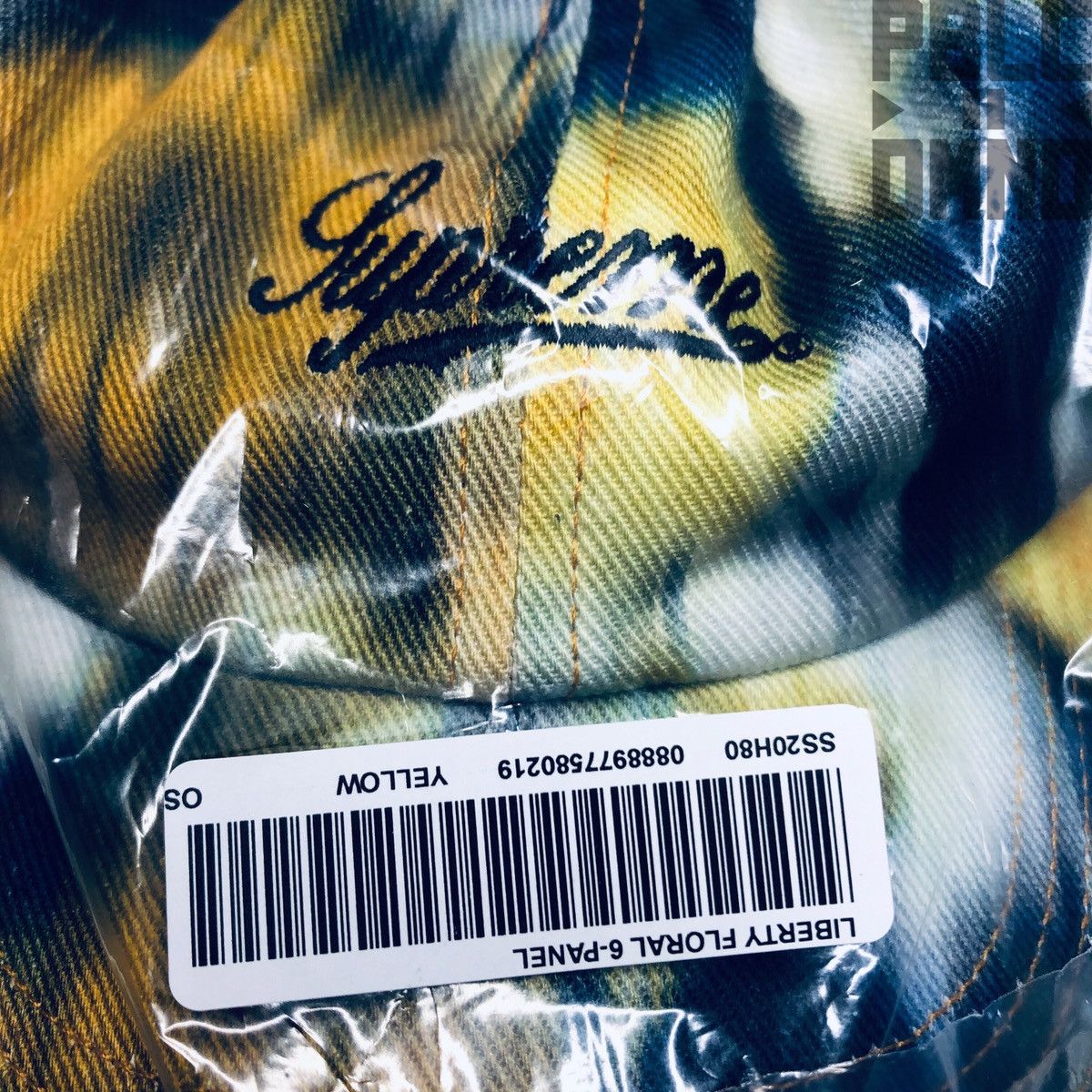 Supreme Supreme Liberty Floral 6-Panel SS20 - Yellow | Grailed