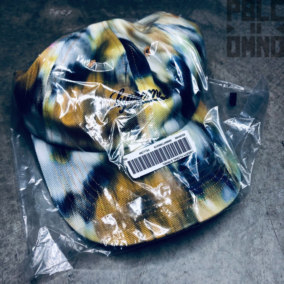 帽子 Supreme Liberty Floral 6-panel Yellow Supreme SS20 Liberty Floral 6 Panel Hat Yellow Box Logo Bogo