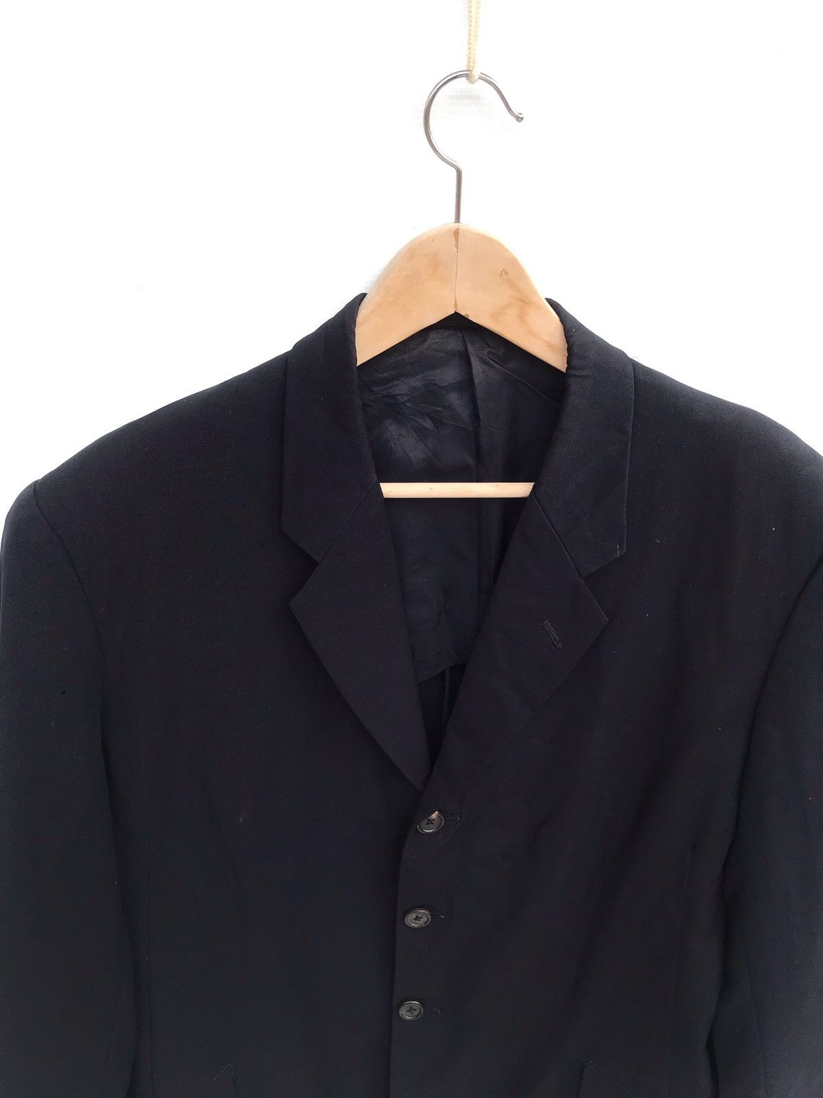 Issey Miyake × Japanese Brand × Yohji Yamamoto Y's BLAZER FOR MEN Size 38S - 8 Thumbnail